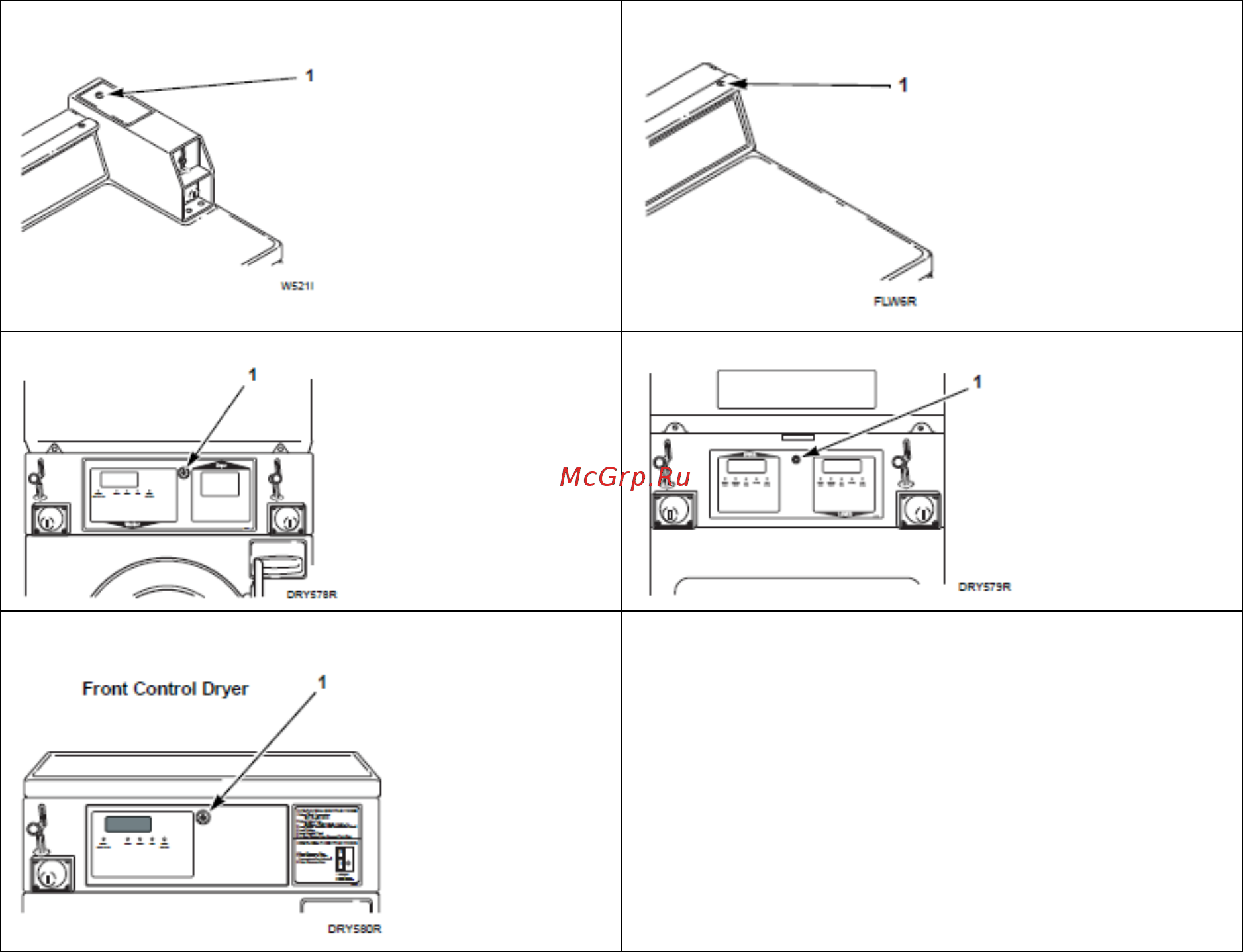 Alliance NT3LLFSP402NN22 [17/97] Открывание сервисной дверцы