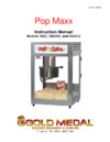 Gold Medal Pop Maxx 12/14oz соль Инструкция по эксплуатации