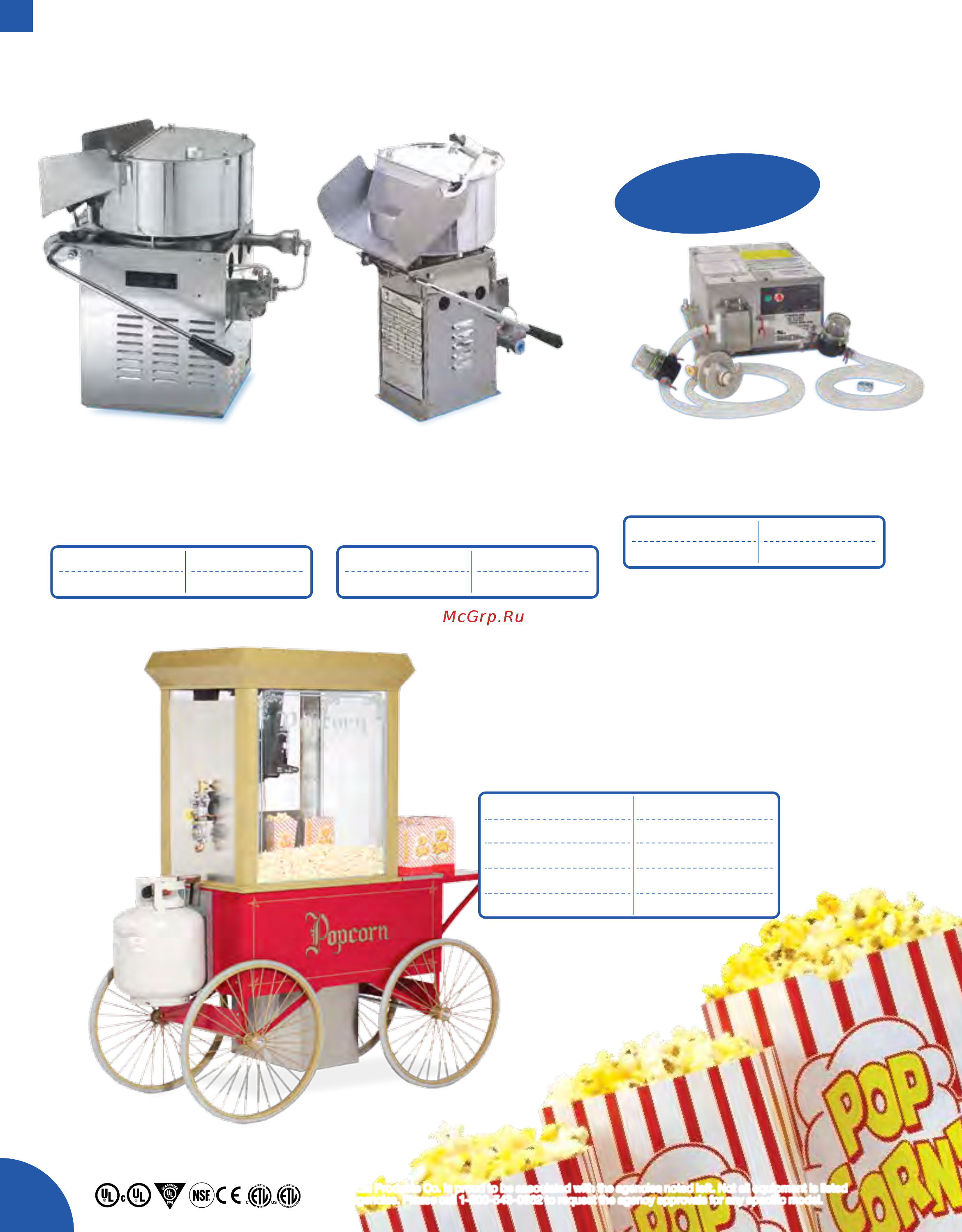 Gold Medal Breeze [18/124] Gas popcorn poppers