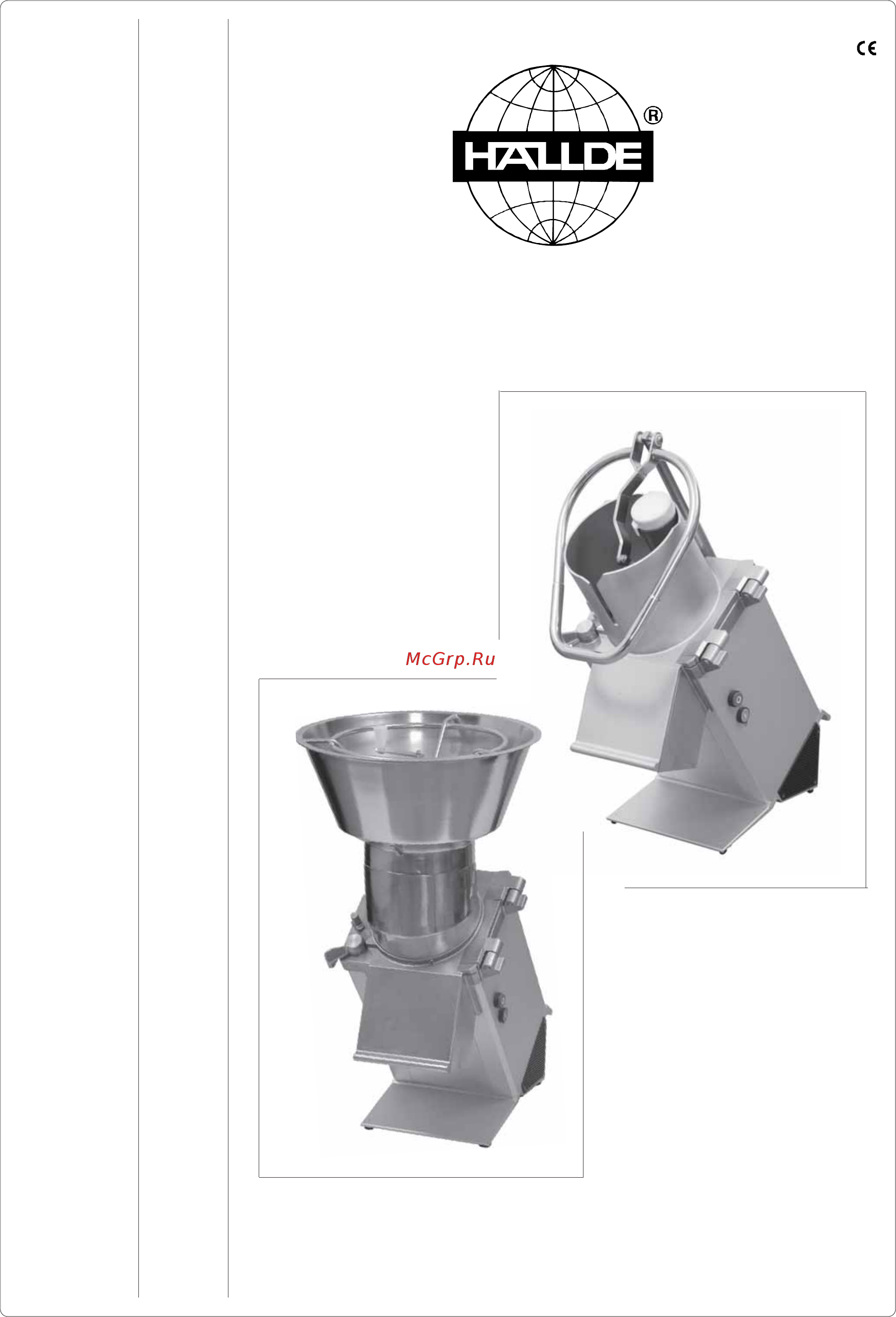 Hallde RG-350 230В + устройство ручной подачи Инструкция по эксплуатации онлайн