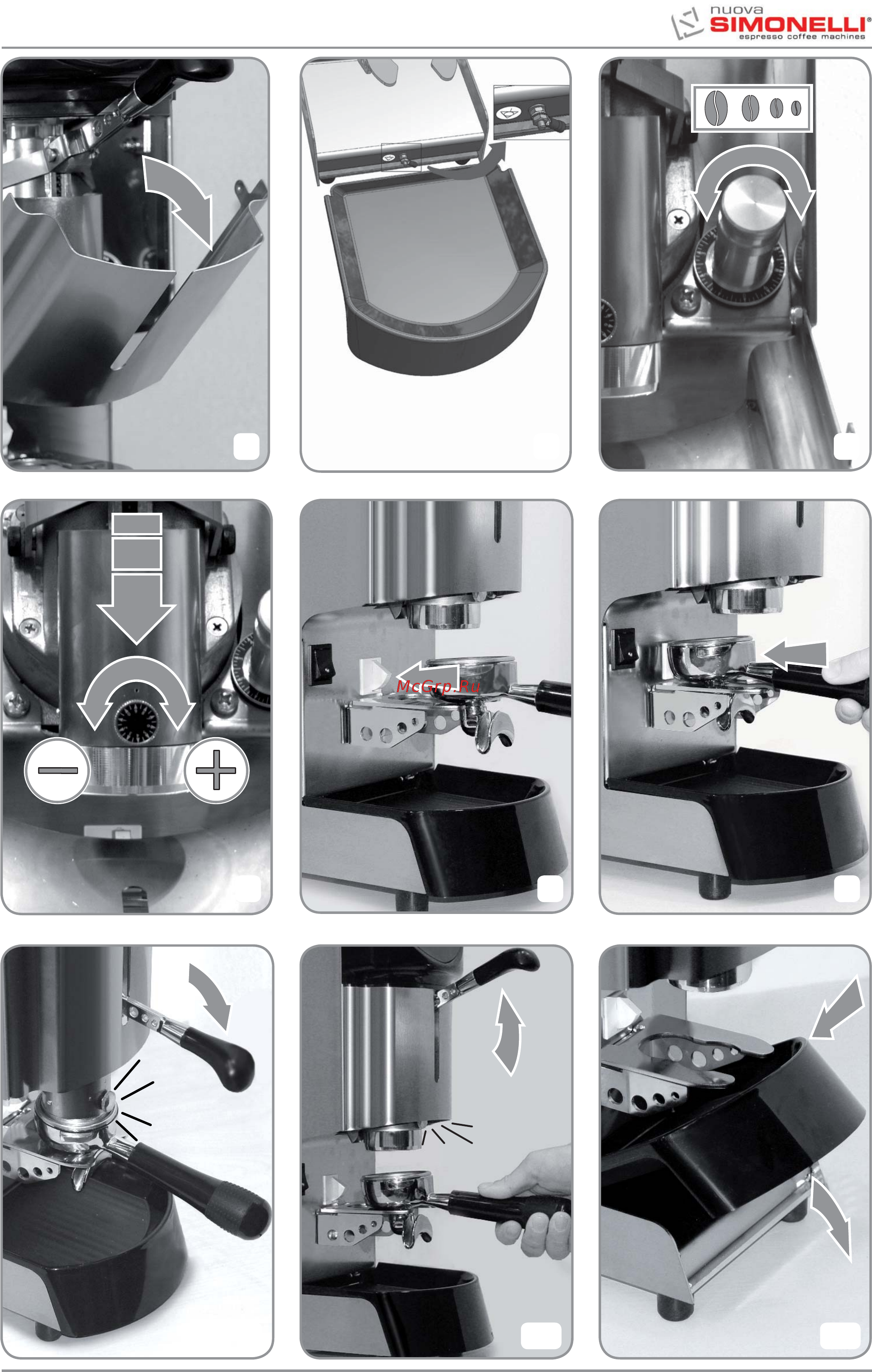 Nuova Simonelli Mythos Barista Инструкция по эксплуатации онлайн [5/66] 273569