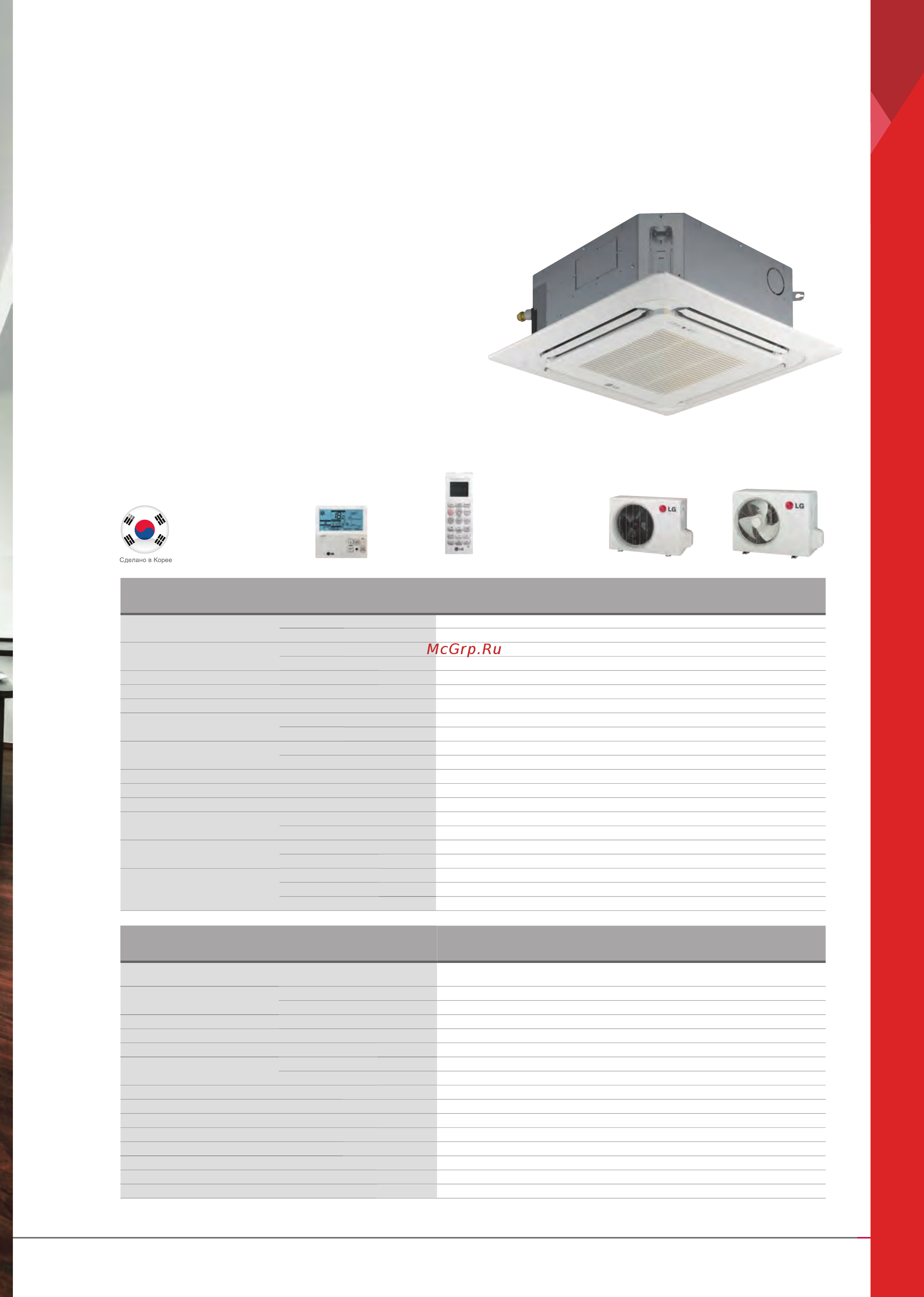 LG UT42W/UU43W/PT-UMC1 [107/163] Х поточный кассетный тип ut12 ut18