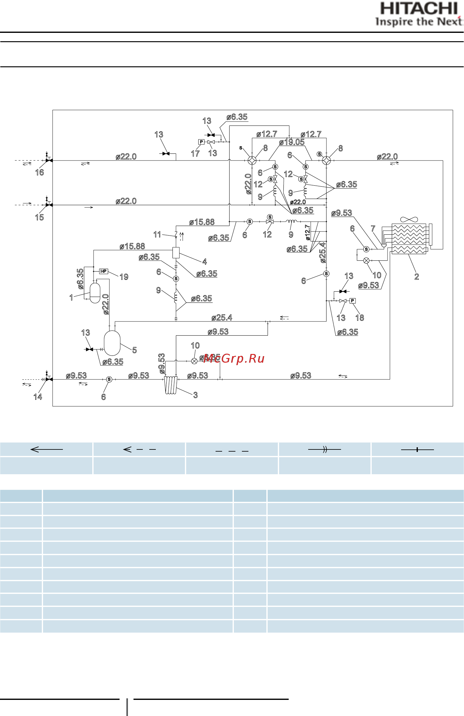 Hitachi RAS-30FSN1Q [19/72] Холодильный цикл