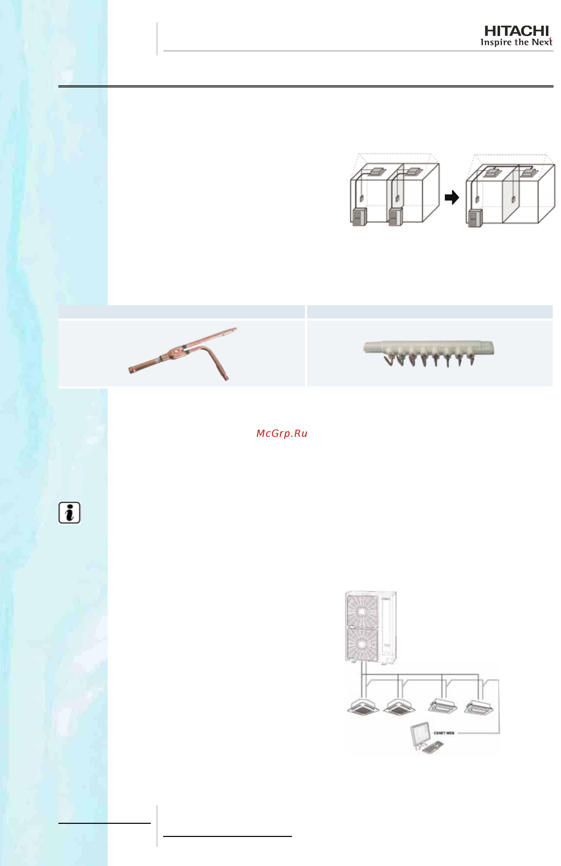 Hitachi RAS-5FSNY2E [24/148] Installation benefits