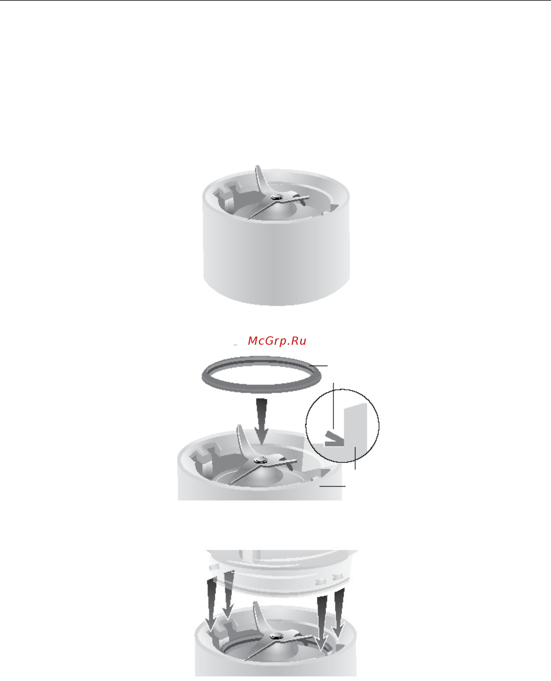 KitchenAid 5KSB5553ECR хром [8/20] Подготовка блендера к работе