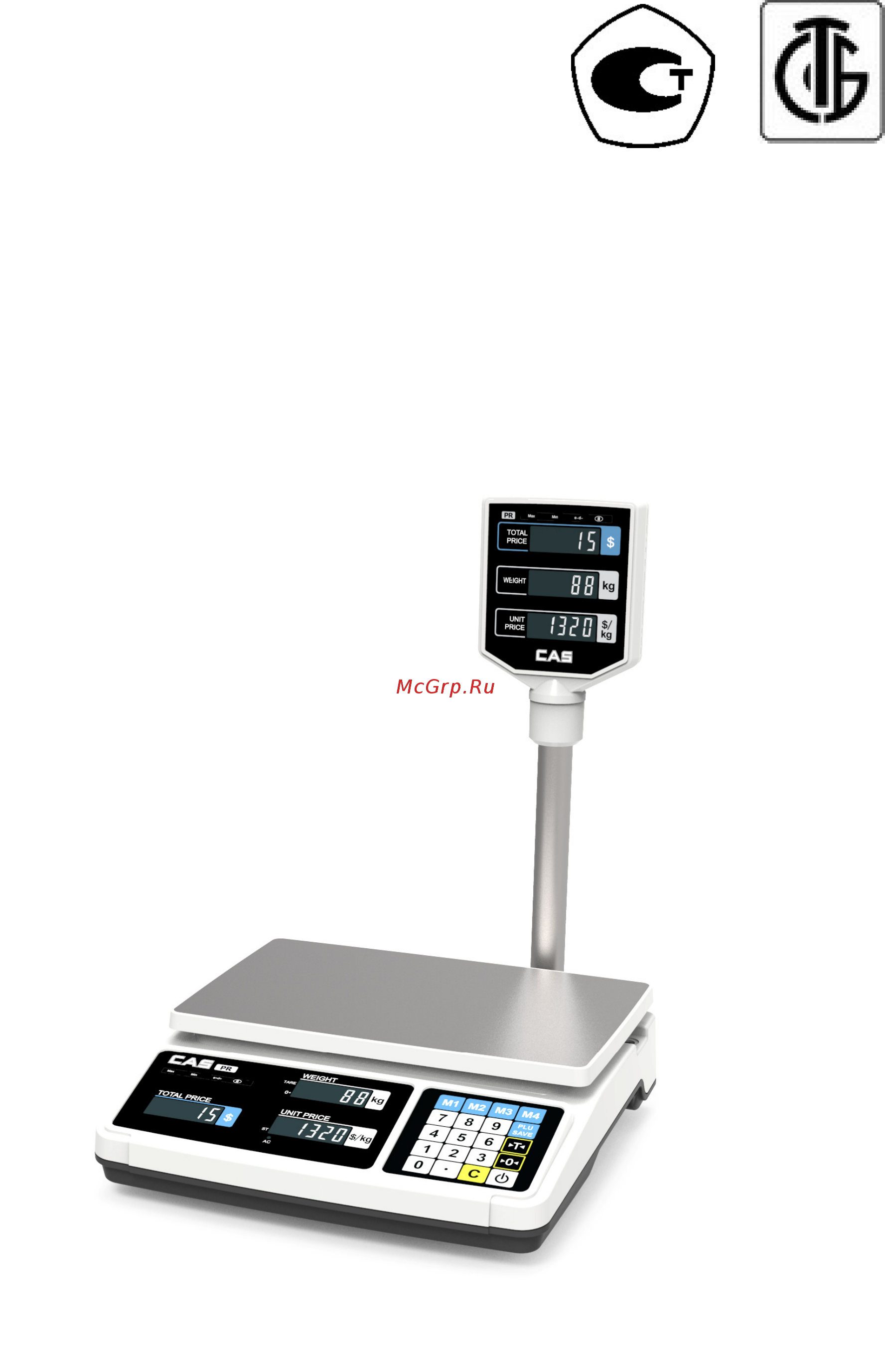 CAS PR-6B с USB Инструкция по эксплуатации онлайн