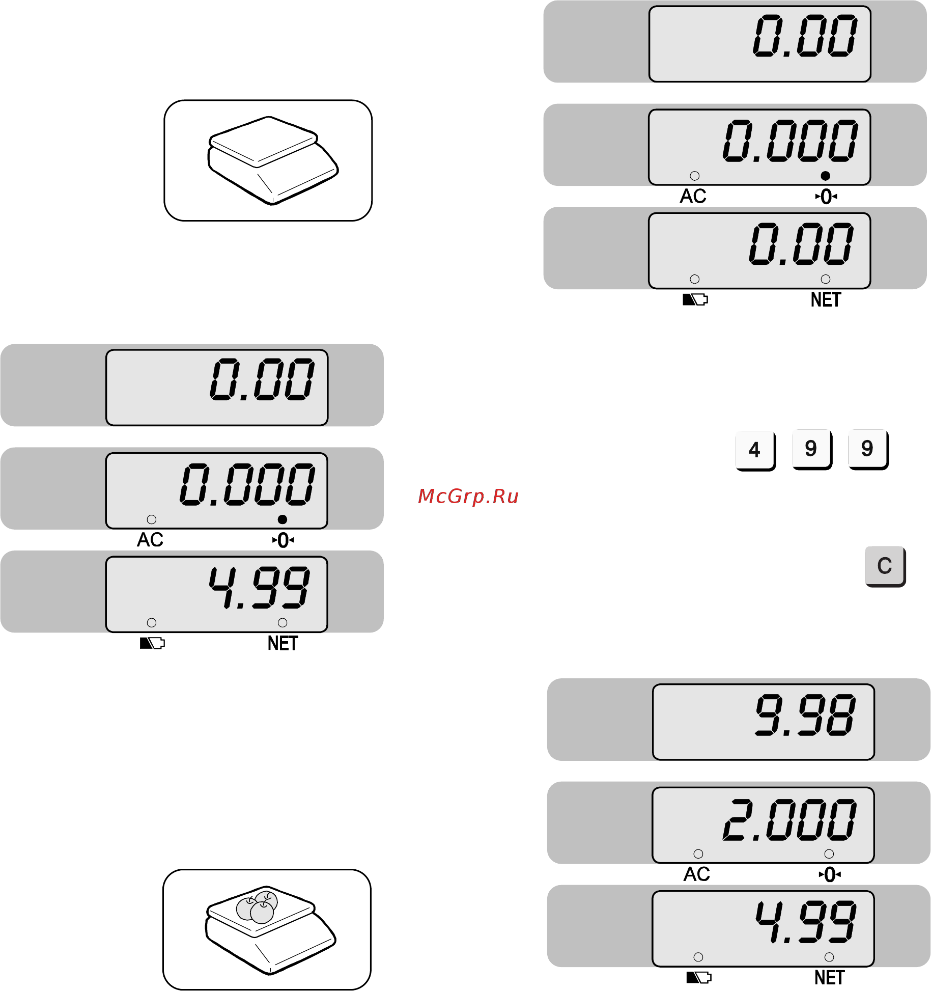 CAS PR-30P с USB [18/25] Суммирование покупок