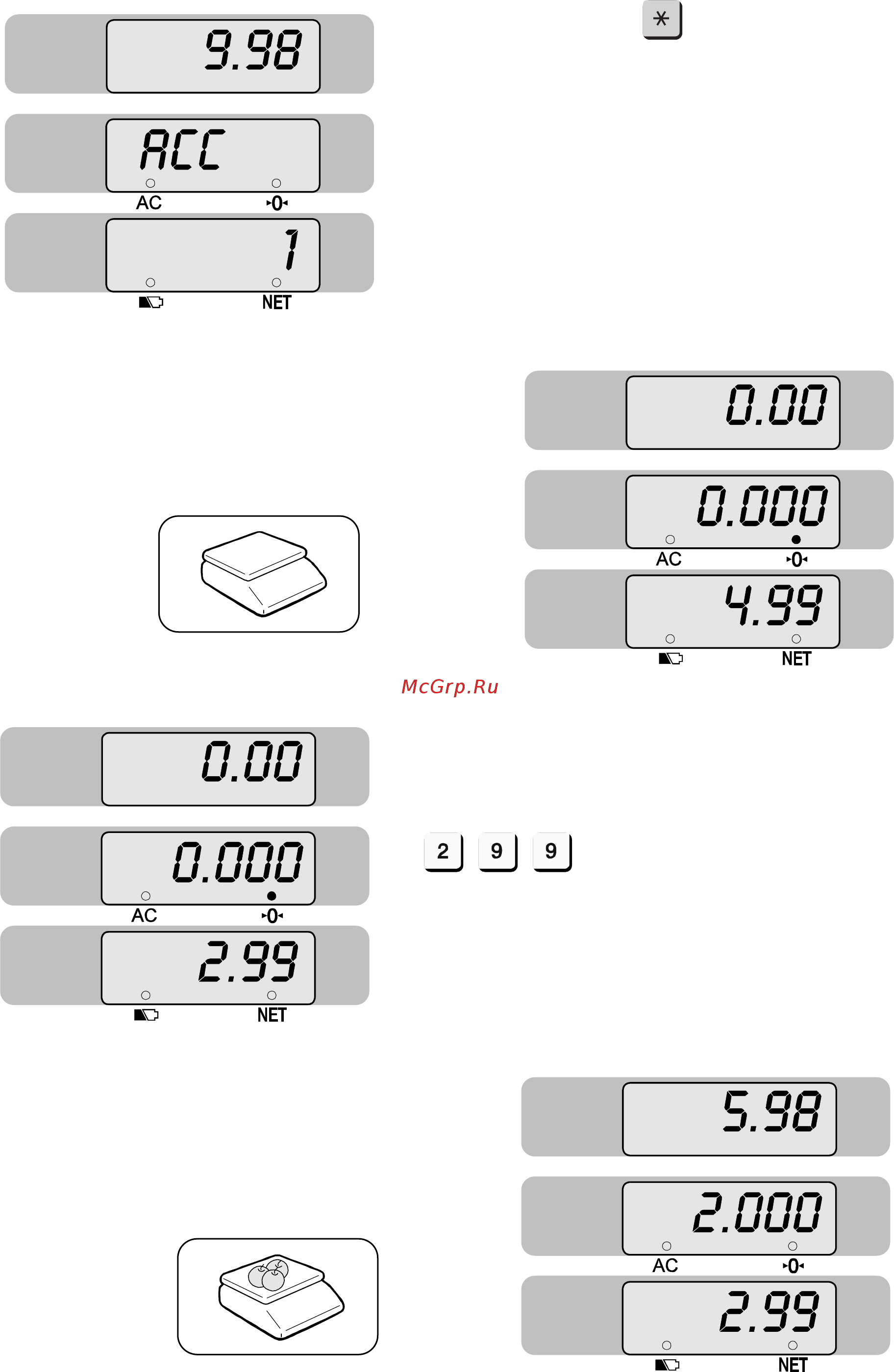 CAS PR-30P с USB [19/25] Кг кг