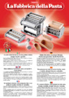 Imperia (La Monferrina) La Fabrica Della Pasta Инструкция по эксплуатации