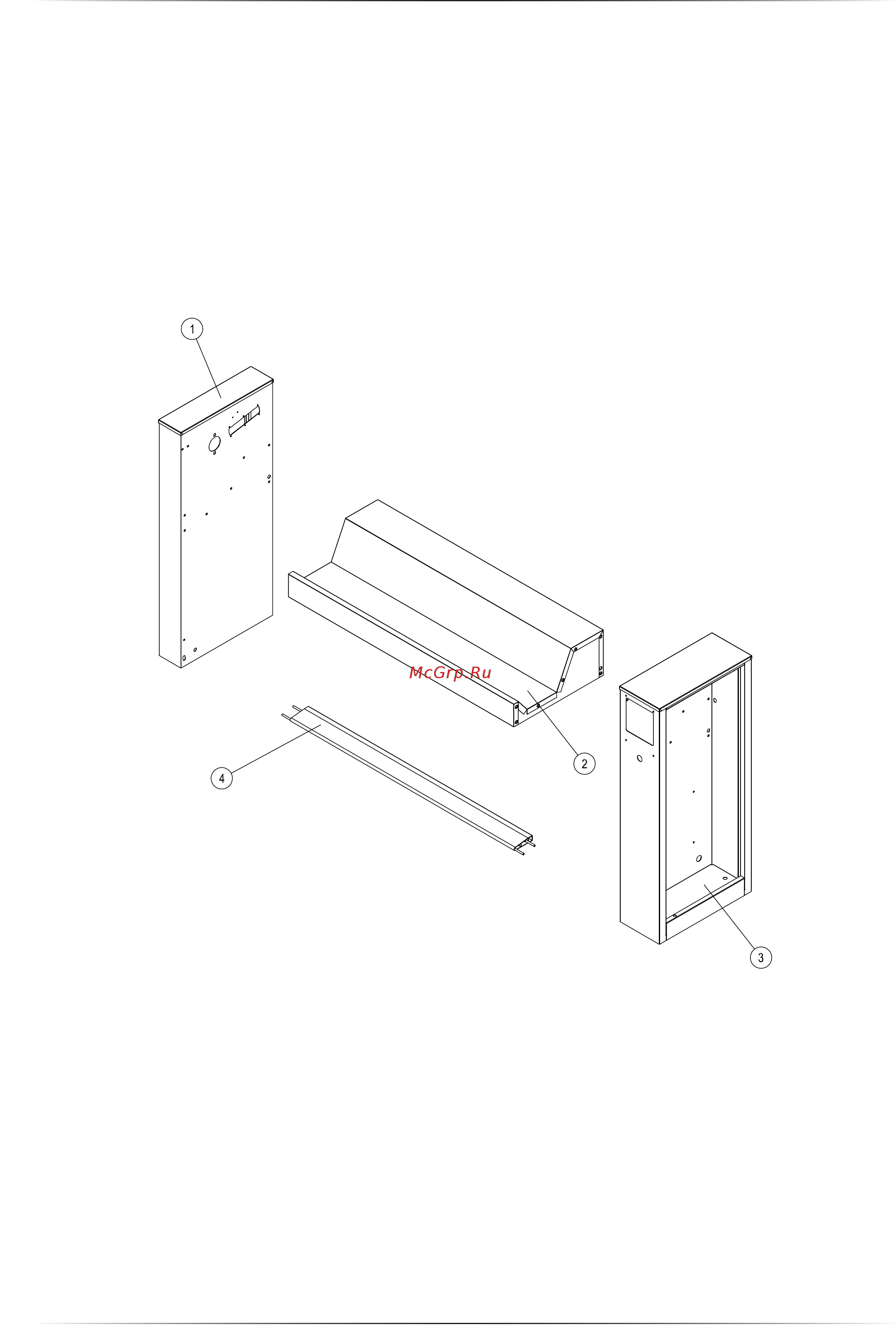 GMP 5060145 для катка  гладильного 1600 VAR [4/32] Structural components