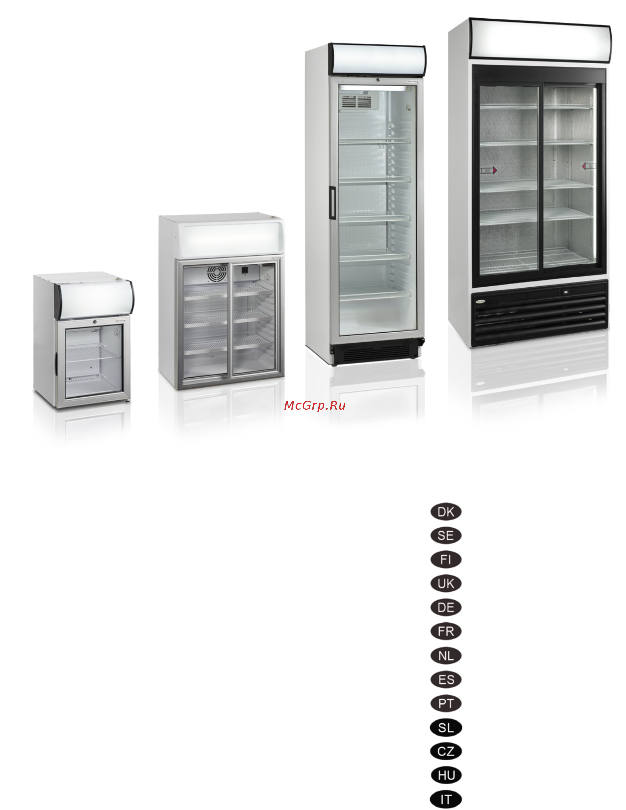 TEFCOLD FSC100 Инструкция по эксплуатации онлайн