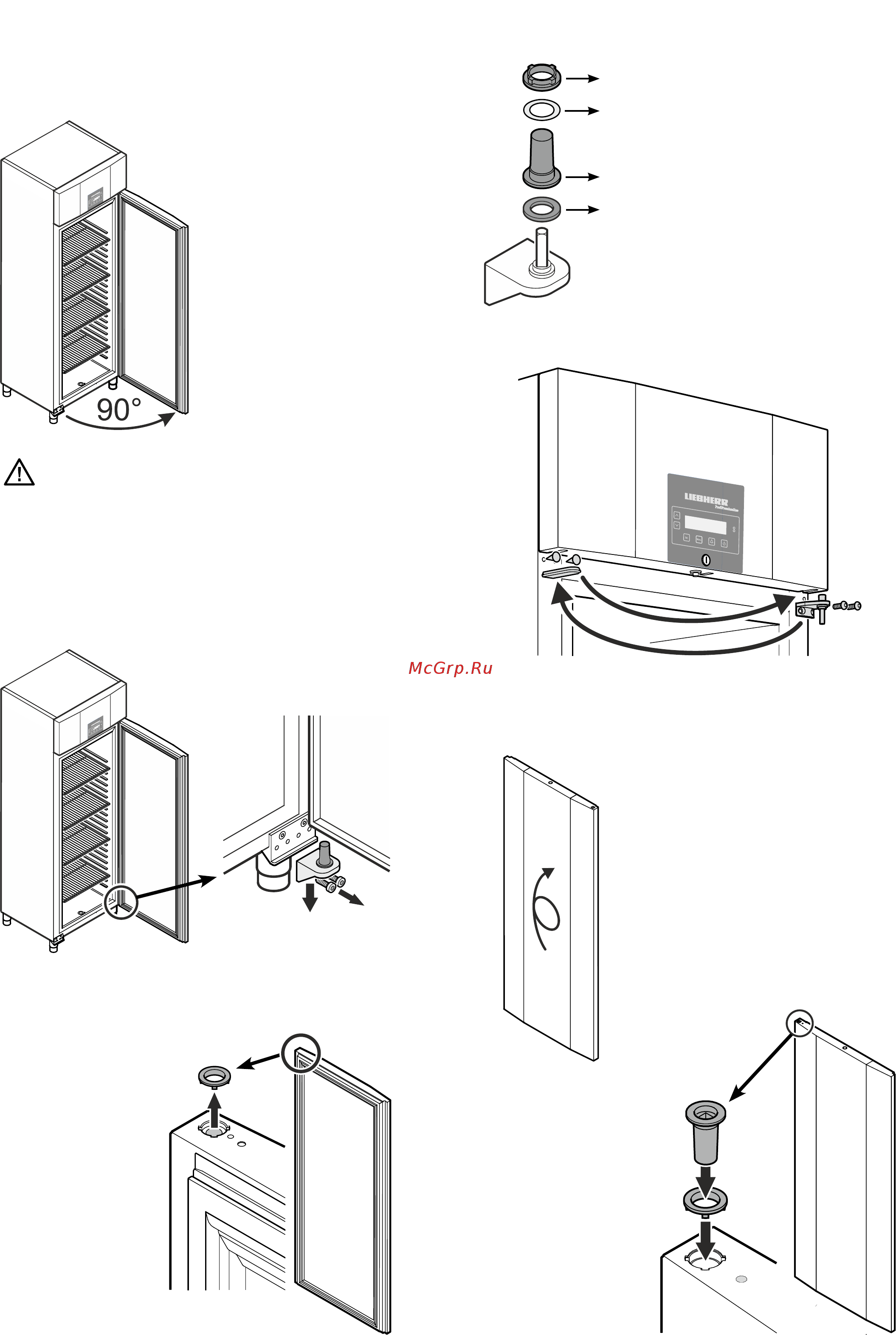 Liebherr GGPv 1470 [12/13] Warning