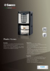 Saeco Phedra EVO Espresso Каталог Saeco Phedra Cappuccino (англ.)