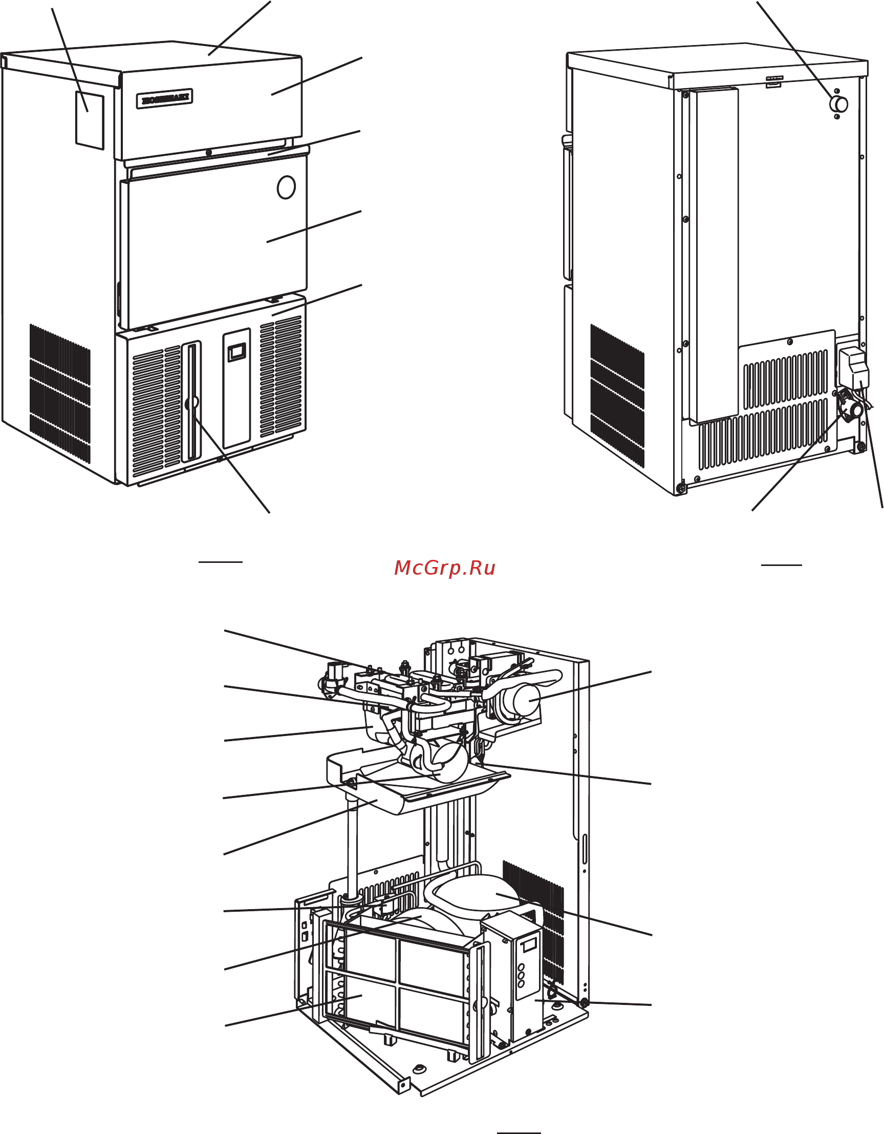 Hoshizaki IM-100CNE-23 [22/92] A im 21cne im 30cne air cooled