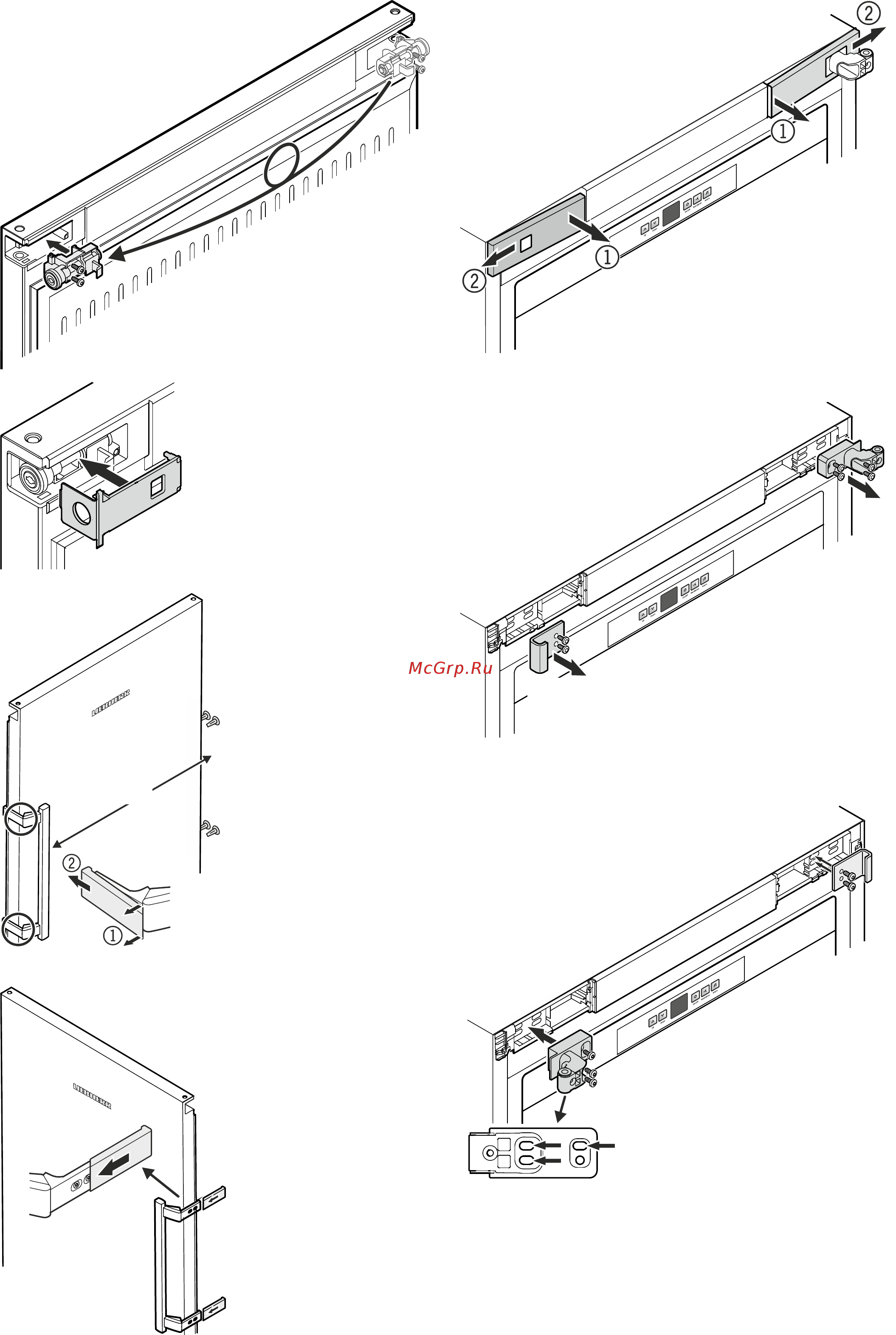 Liebherr WKt 4551 Инструкция по эксплуатации онлайн [9/11] 274138