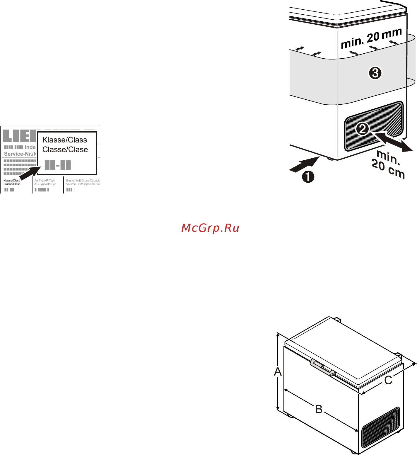 Liebherr GT 3056 [3/7] Climate rating