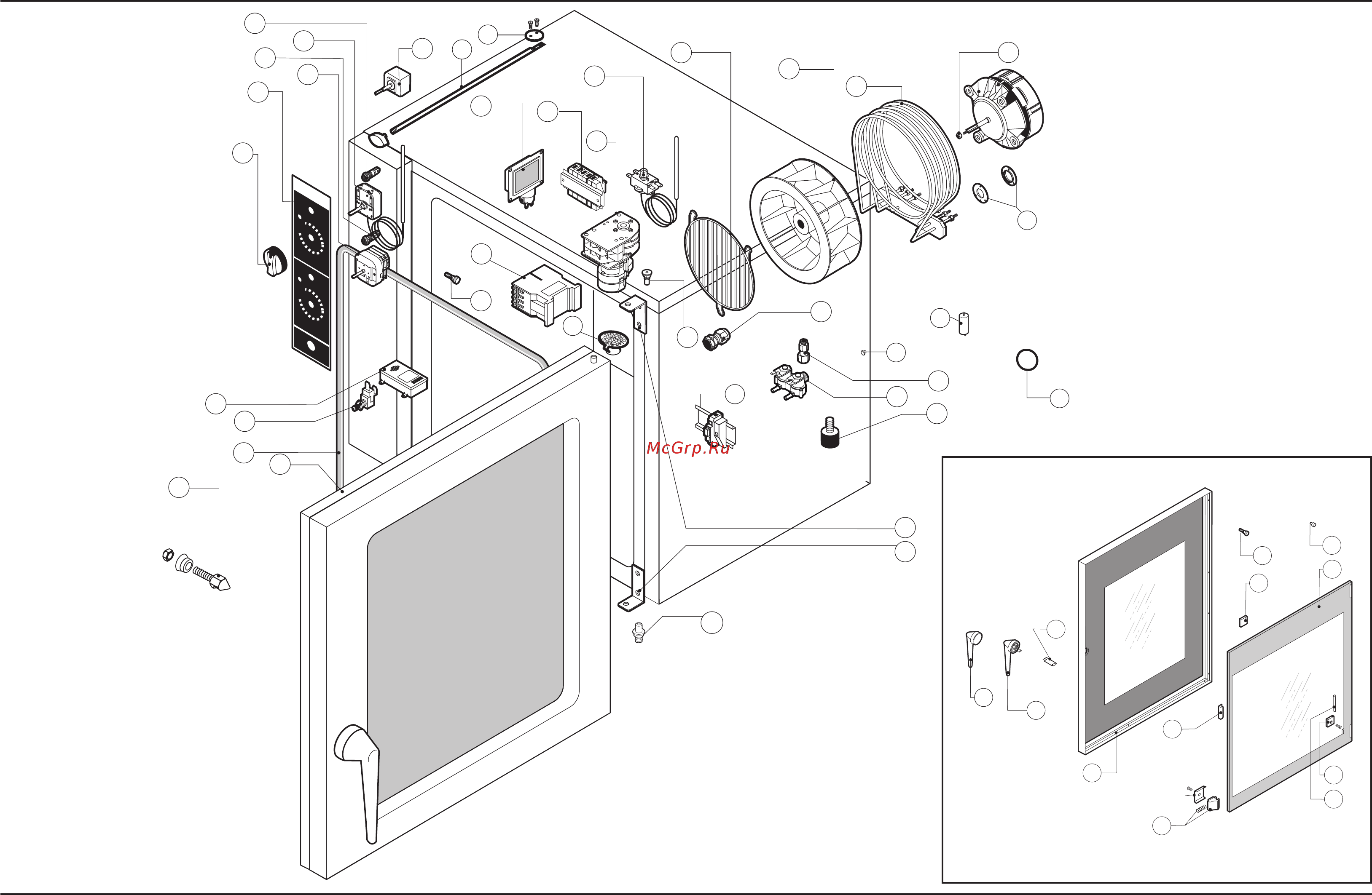 Lainox REP084M Конструкция Lainox REP084M (англ.) онлайн