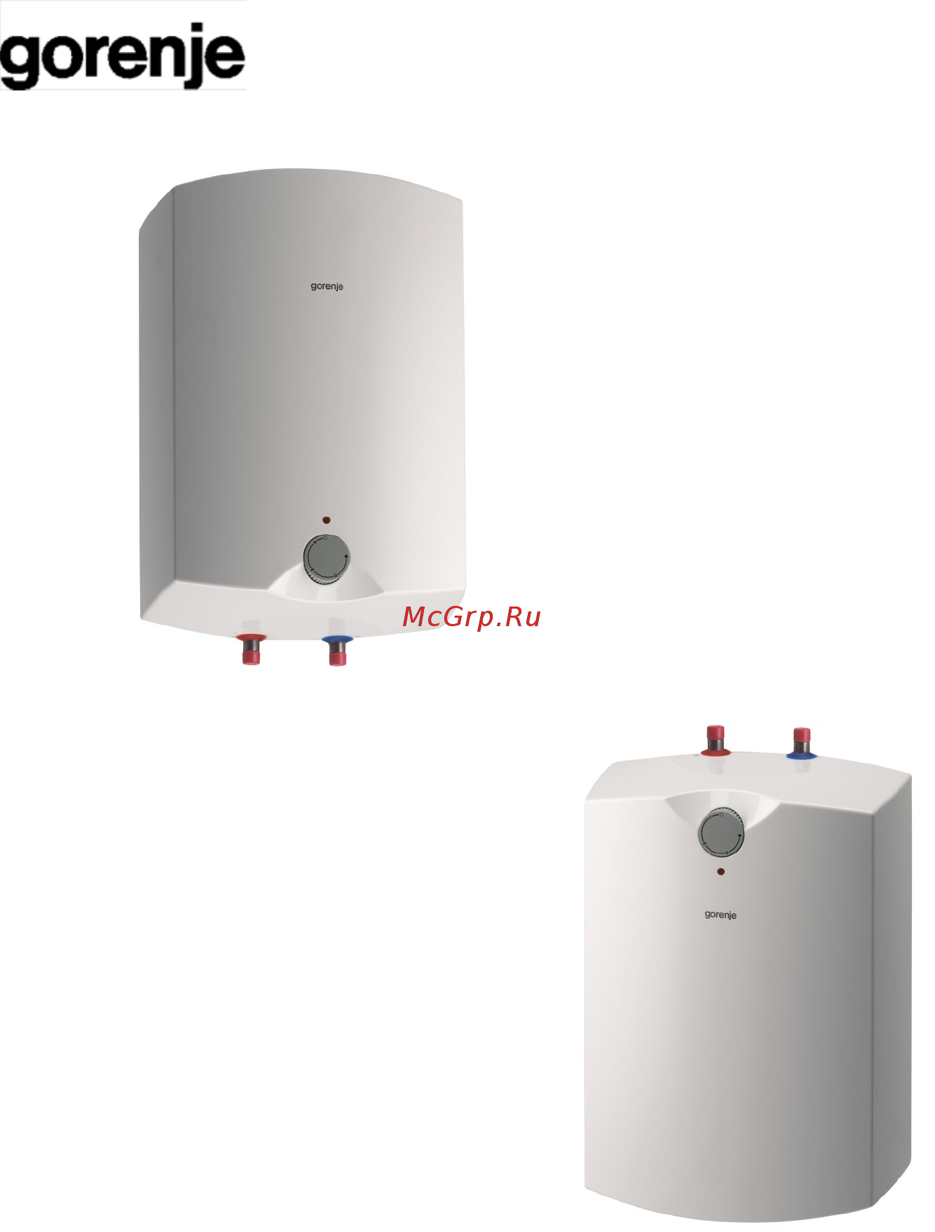 Gorenje GT 5 U/V6 Инструкция по эксплуатации онлайн