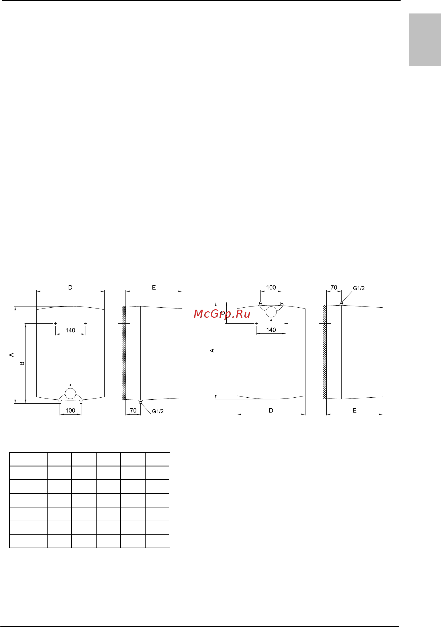 Gorenje GT 5 O/V6 [31/36] Montaža