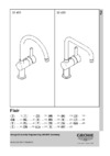 Grohe Flair 32452000 Инструкция по эксплуатации