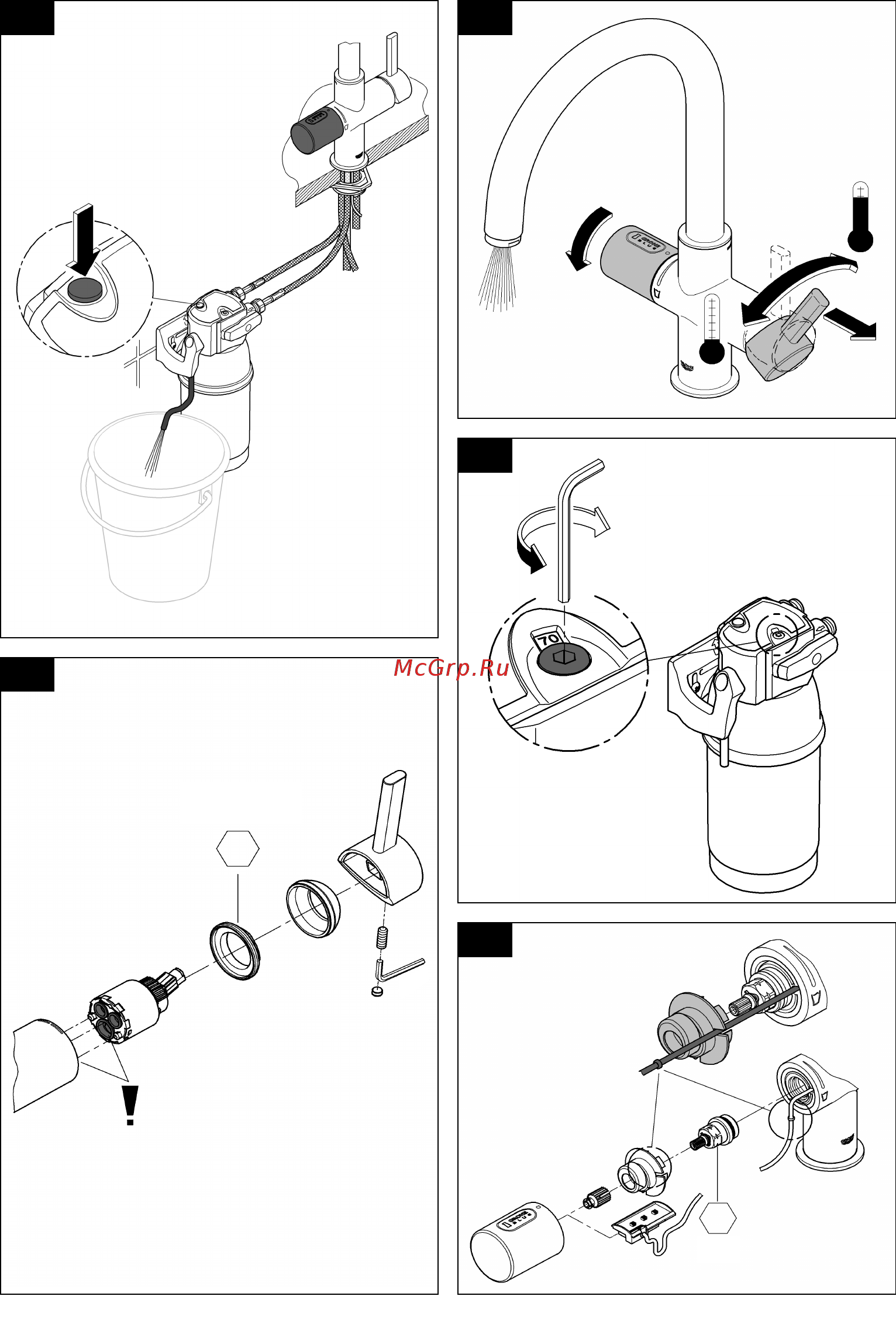Grohe Blue 31299000 Инструкция по эксплуатации онлайн [90/92] 274742
