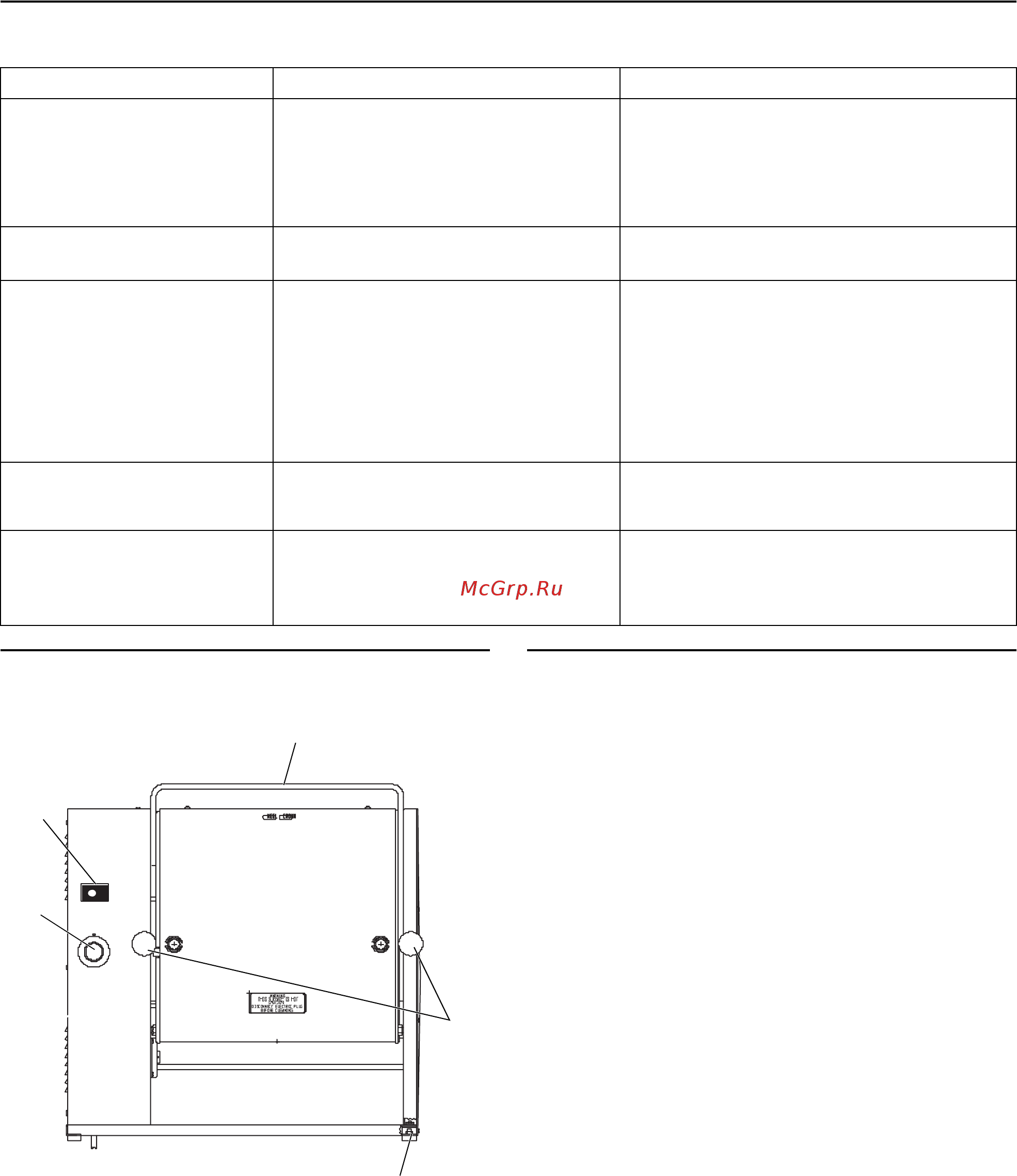 Prince Castle 297-T9FCE [5/9] Front view parts list