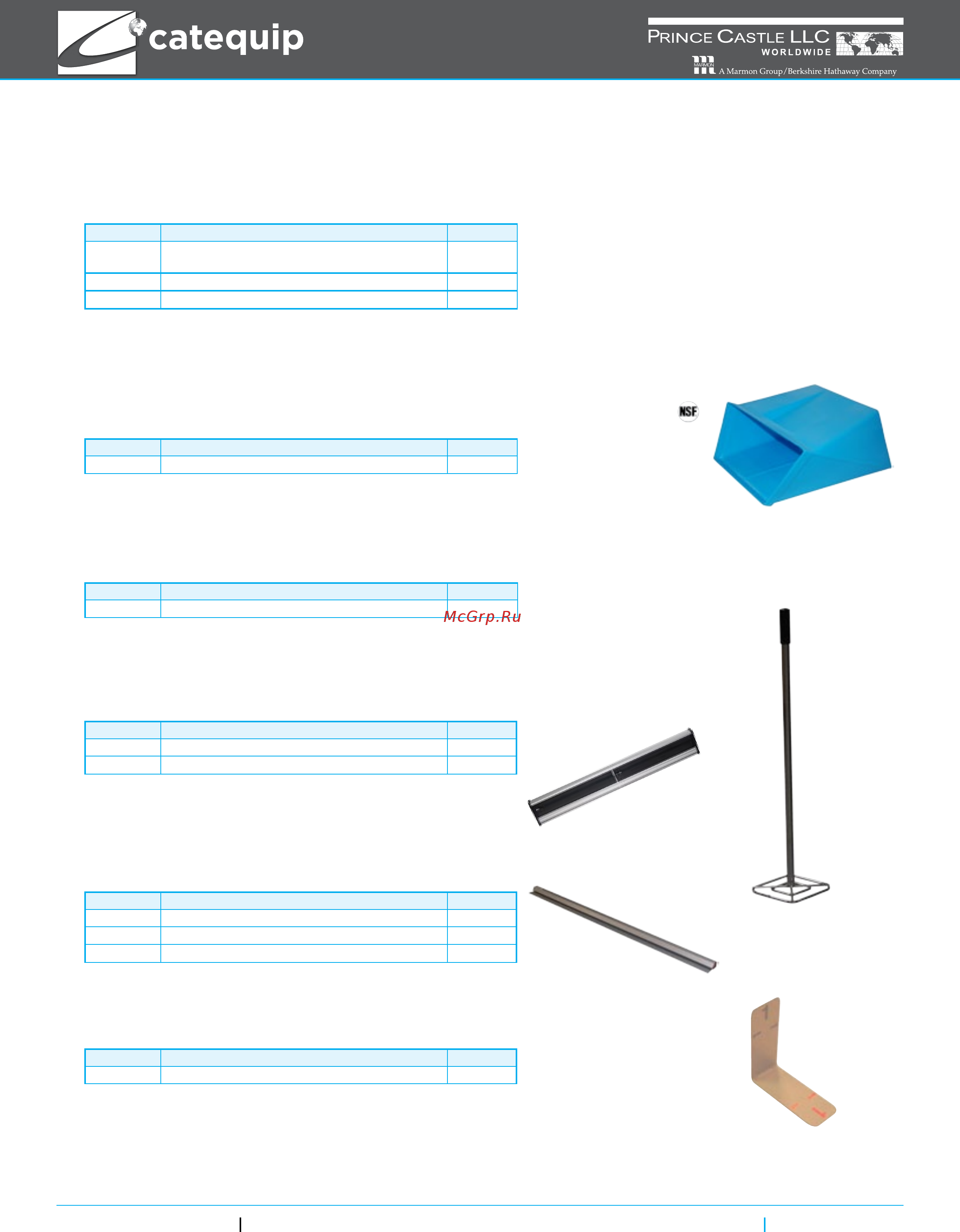 Prince Castle 297-T9FCE [11/18] Accessories