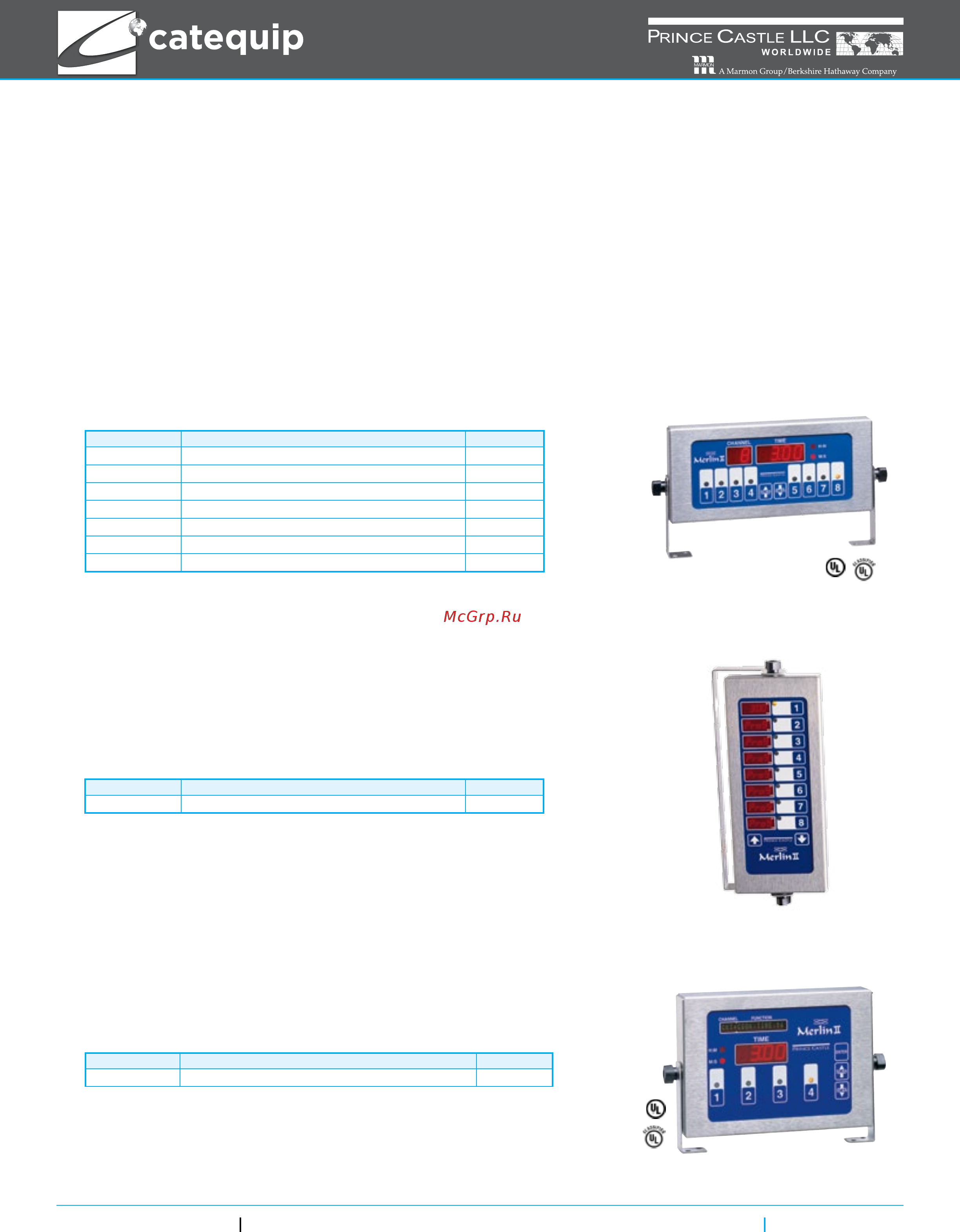 Prince Castle 297-T9FCE [12/18] Multi display timers