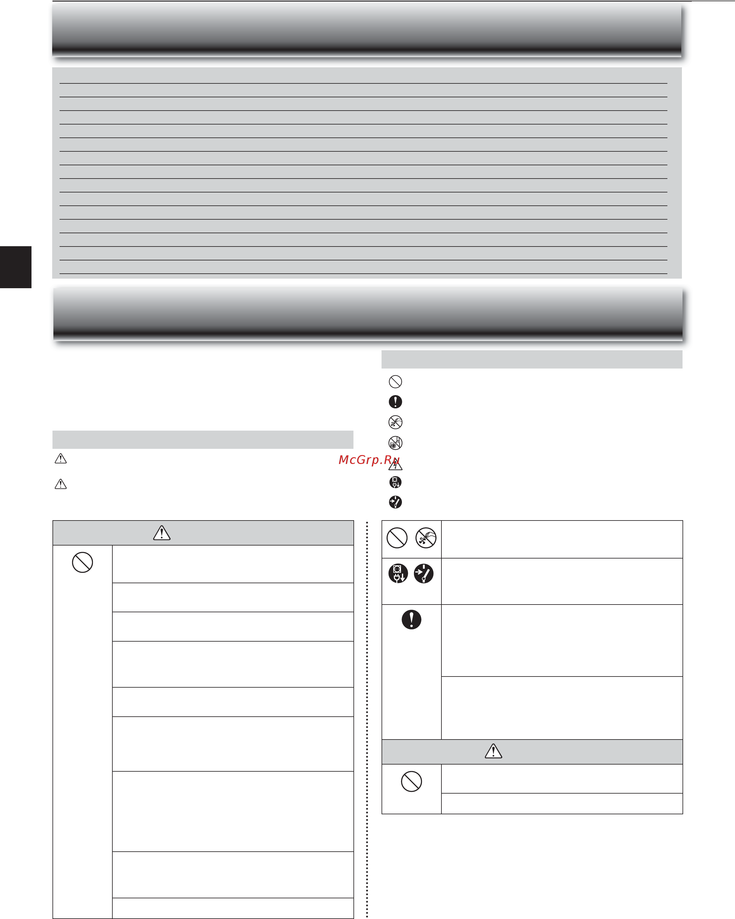 Mitsubishi Electric MSZ-EF25VES / MUZ-EF25VE [2/23] Ontents