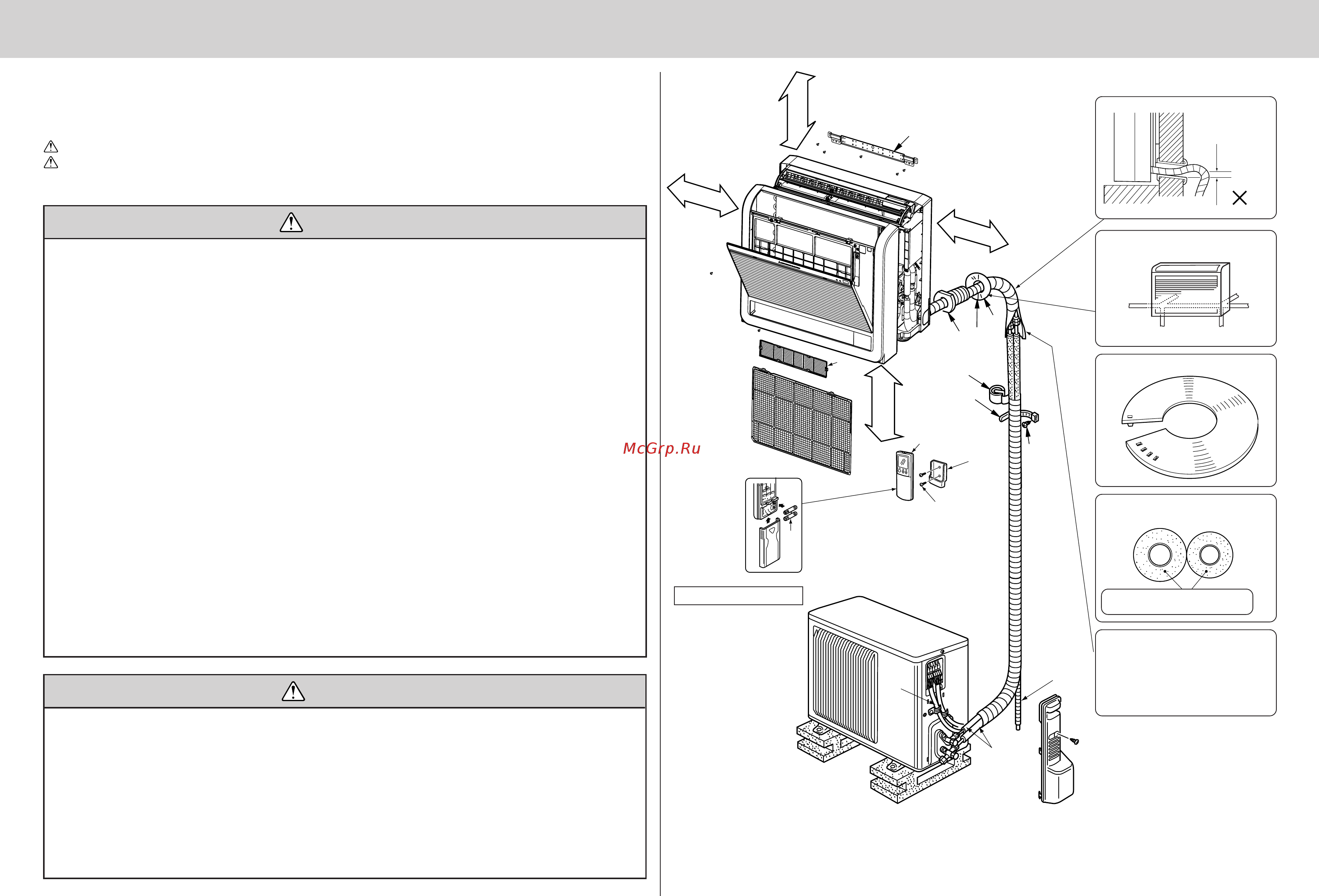 Mitsubishi Electric MFZ-KA50VA / SUZ-KA50VA [2/24] Caution