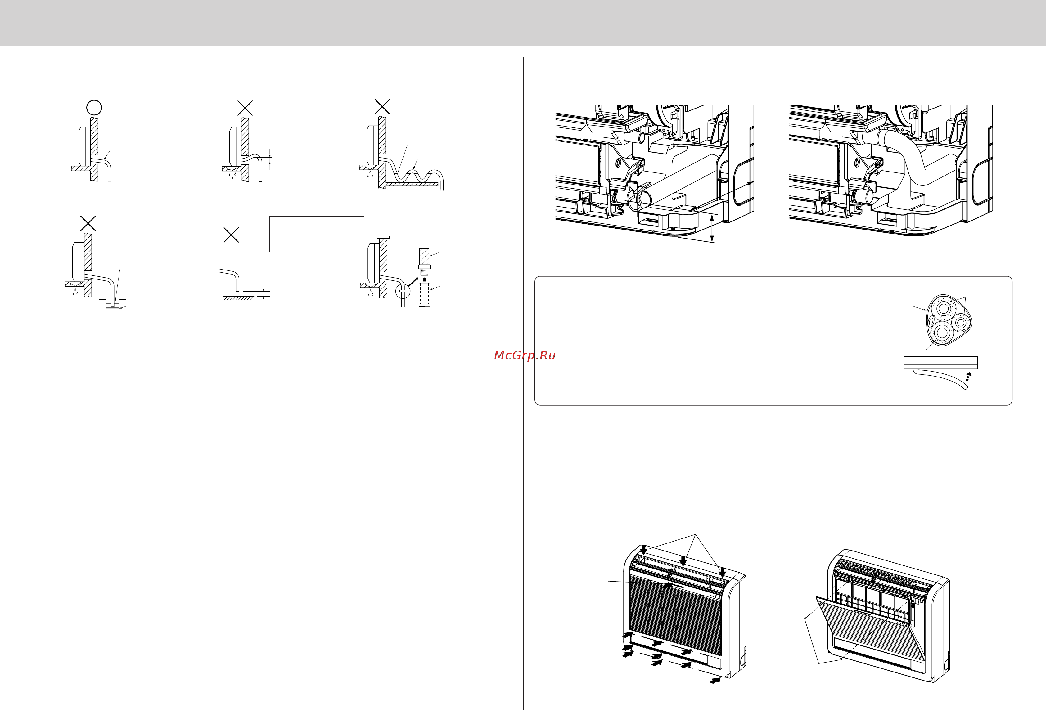 Mitsubishi Electric MFZ-KA50VA / SUZ-KA50VA [8/24] 10 drain piping