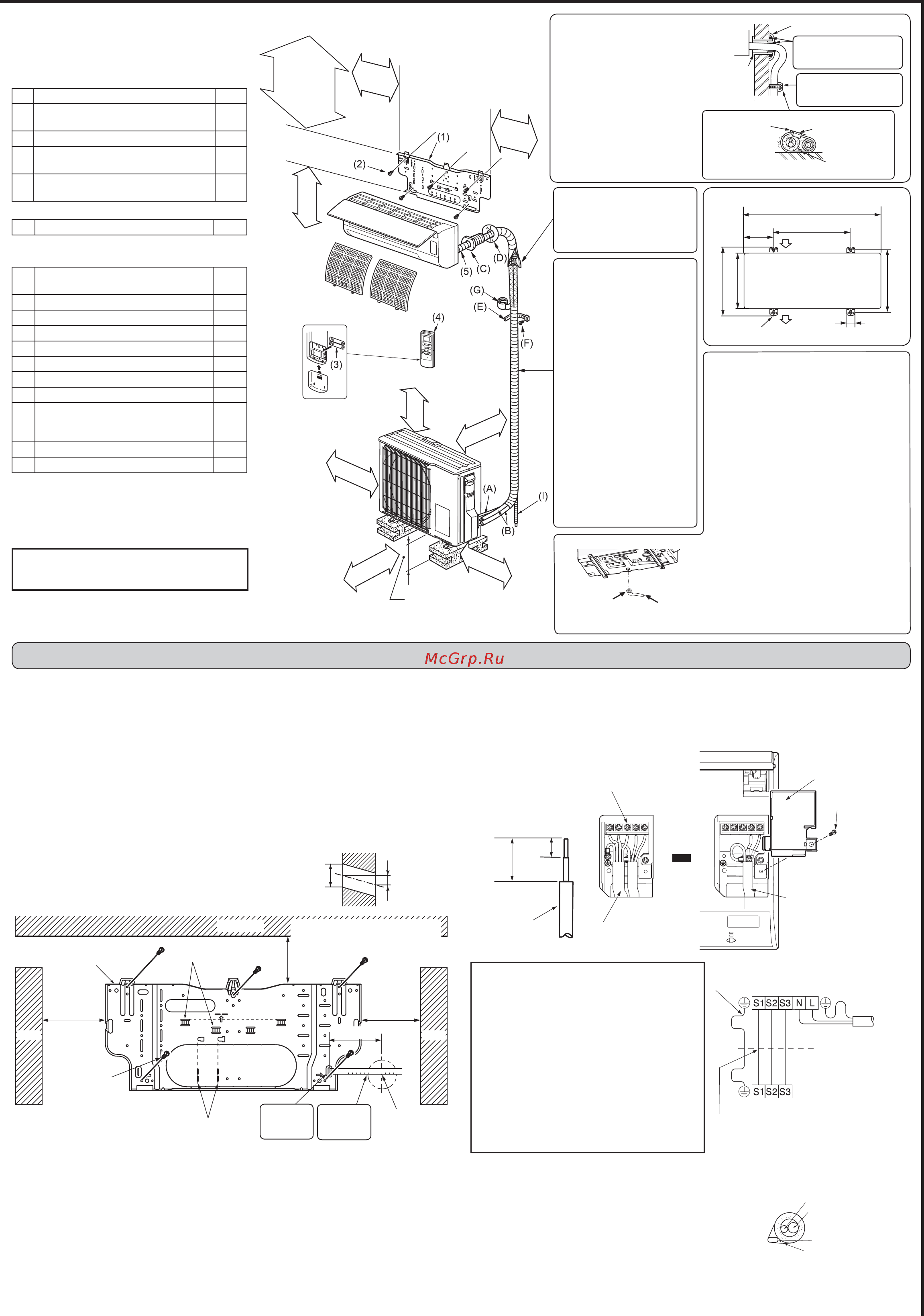Mitsubishi Electric MSZ-HJ35VA / MUZ-HJ35VA [2/4] 2 установка внутреннего прибора