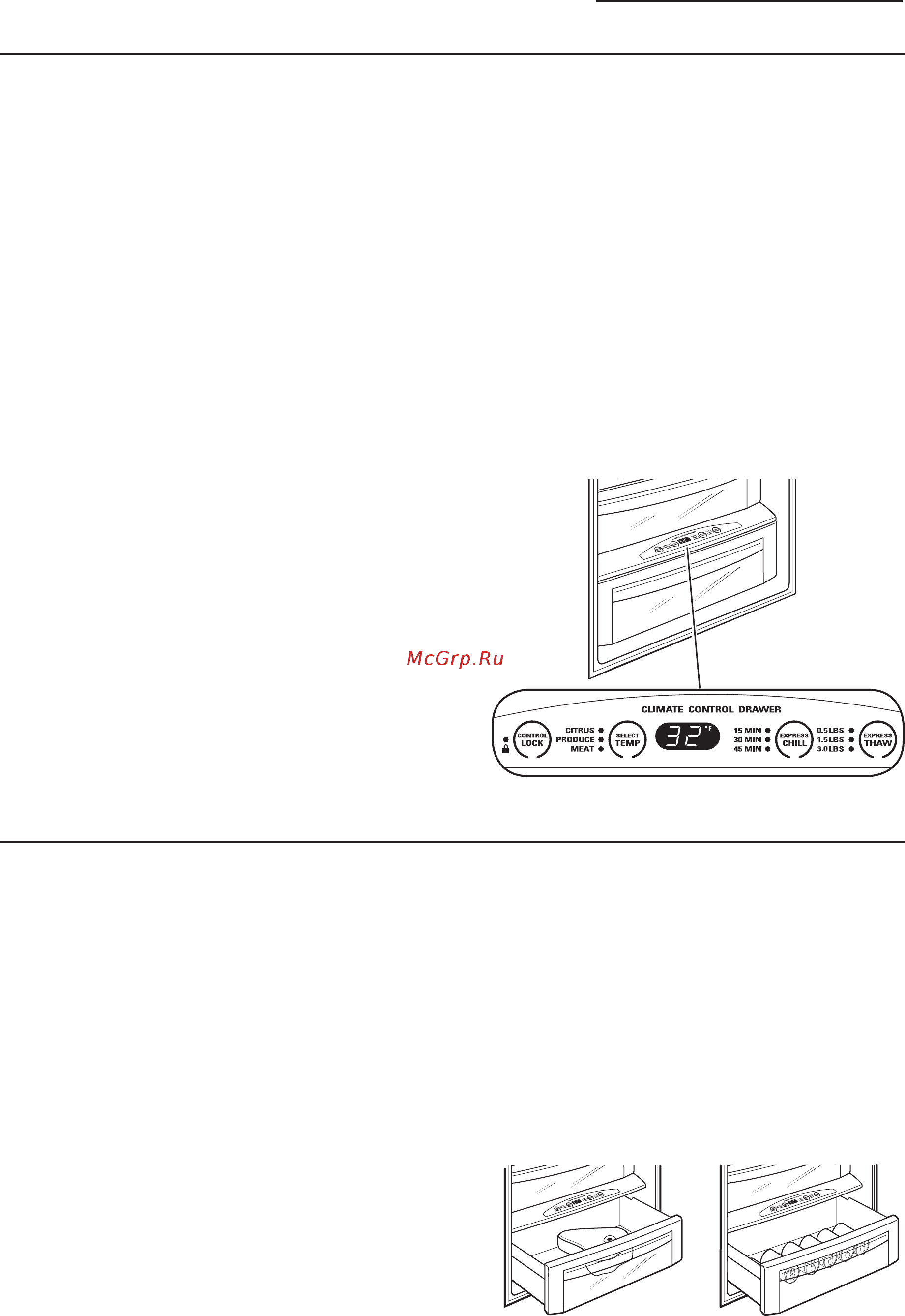 GE Monogram ZISS 420 NX SS [13/32] Climate control drawer