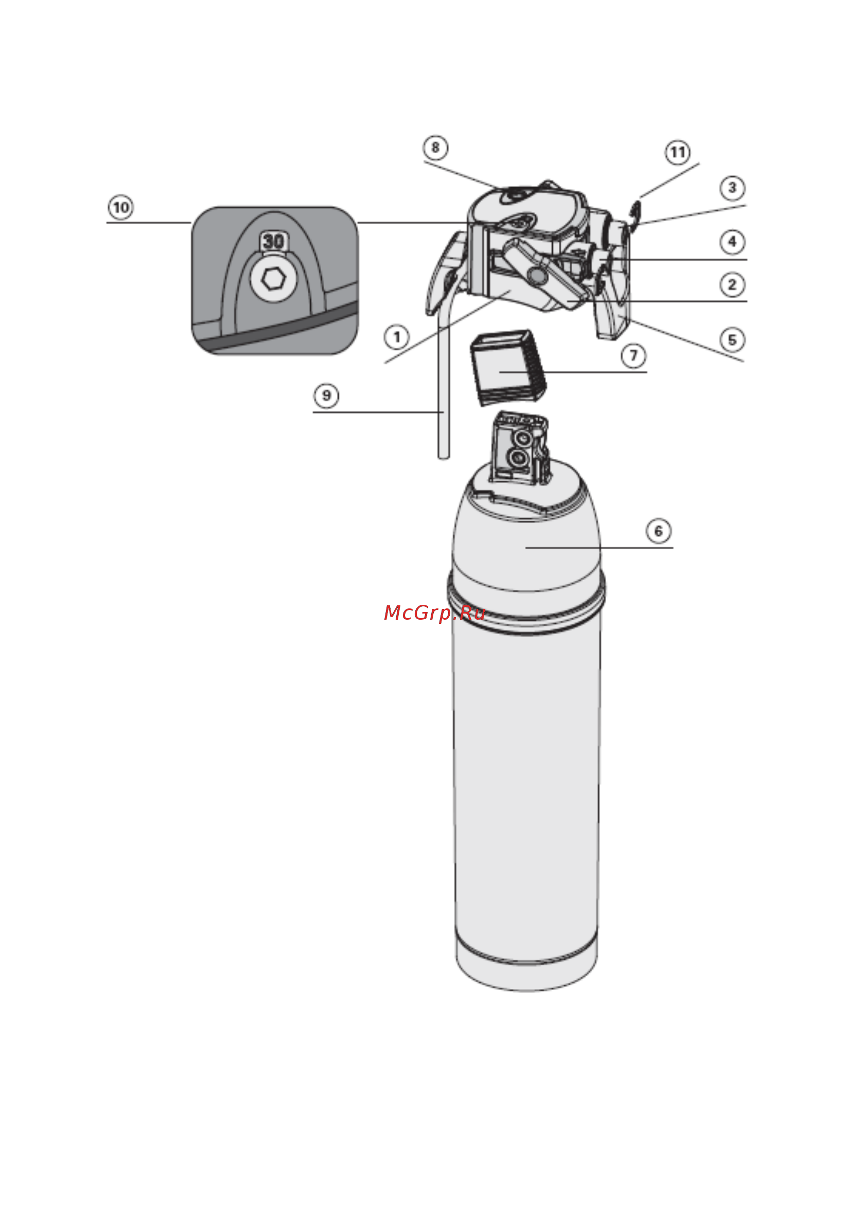 Brita PURITY C500 №10 Инструкция по эксплуатации онлайн [3/32] 275130