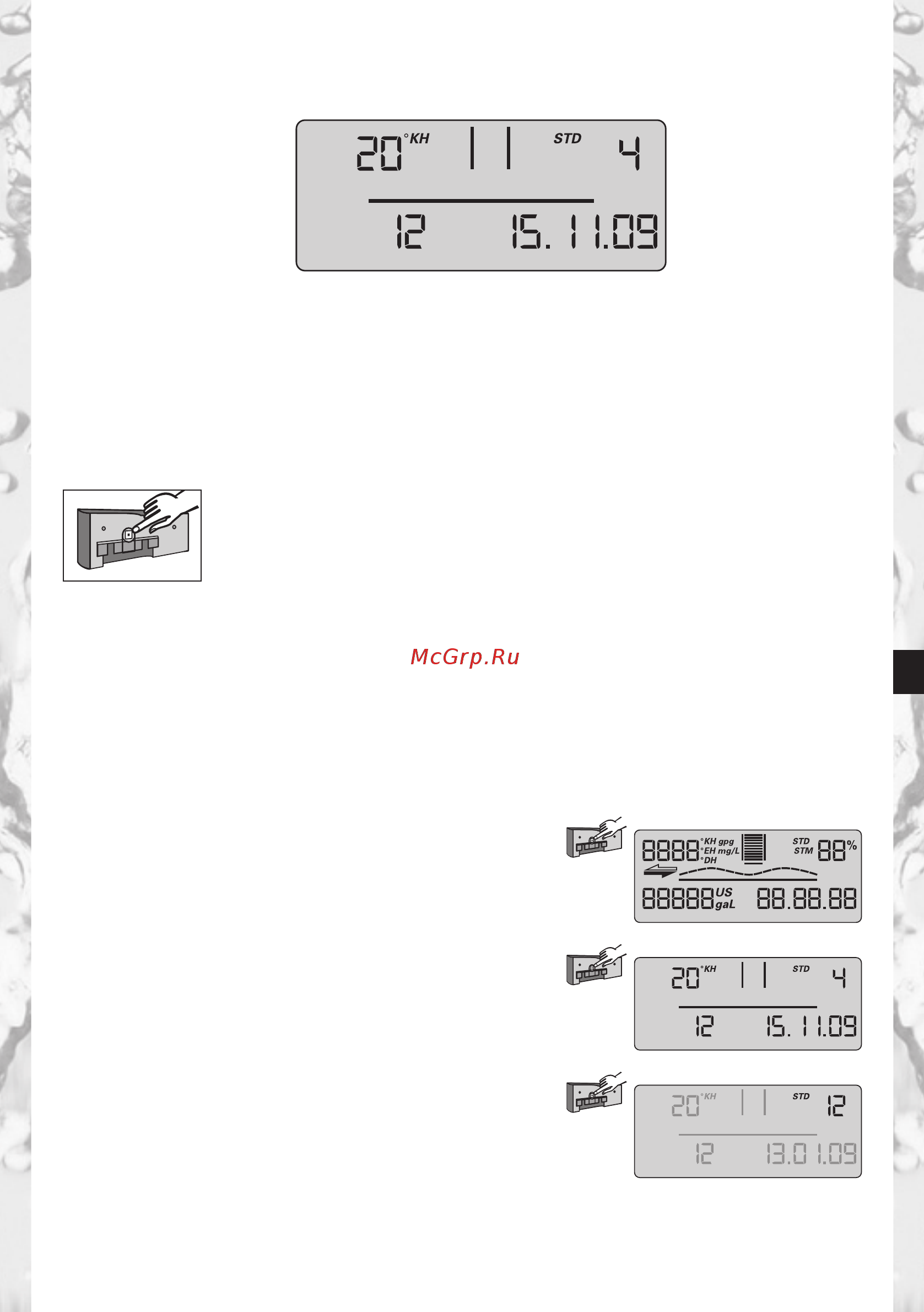 Brita PURITY 600 Finest Инструкция по эксплуатации онлайн [11/190] 275158