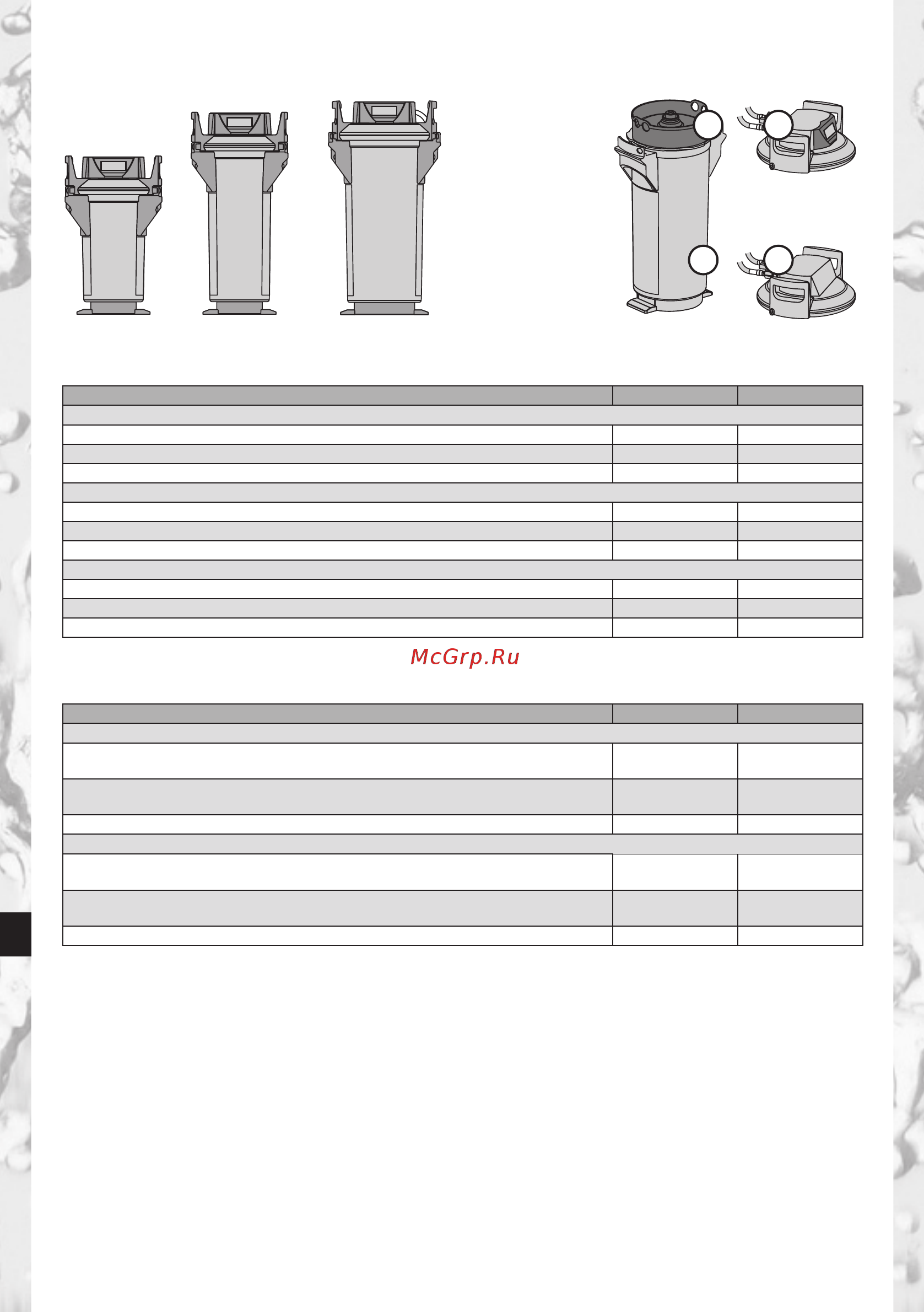 Brita PURITY 600 Finest [146/190] Numery zamówień
