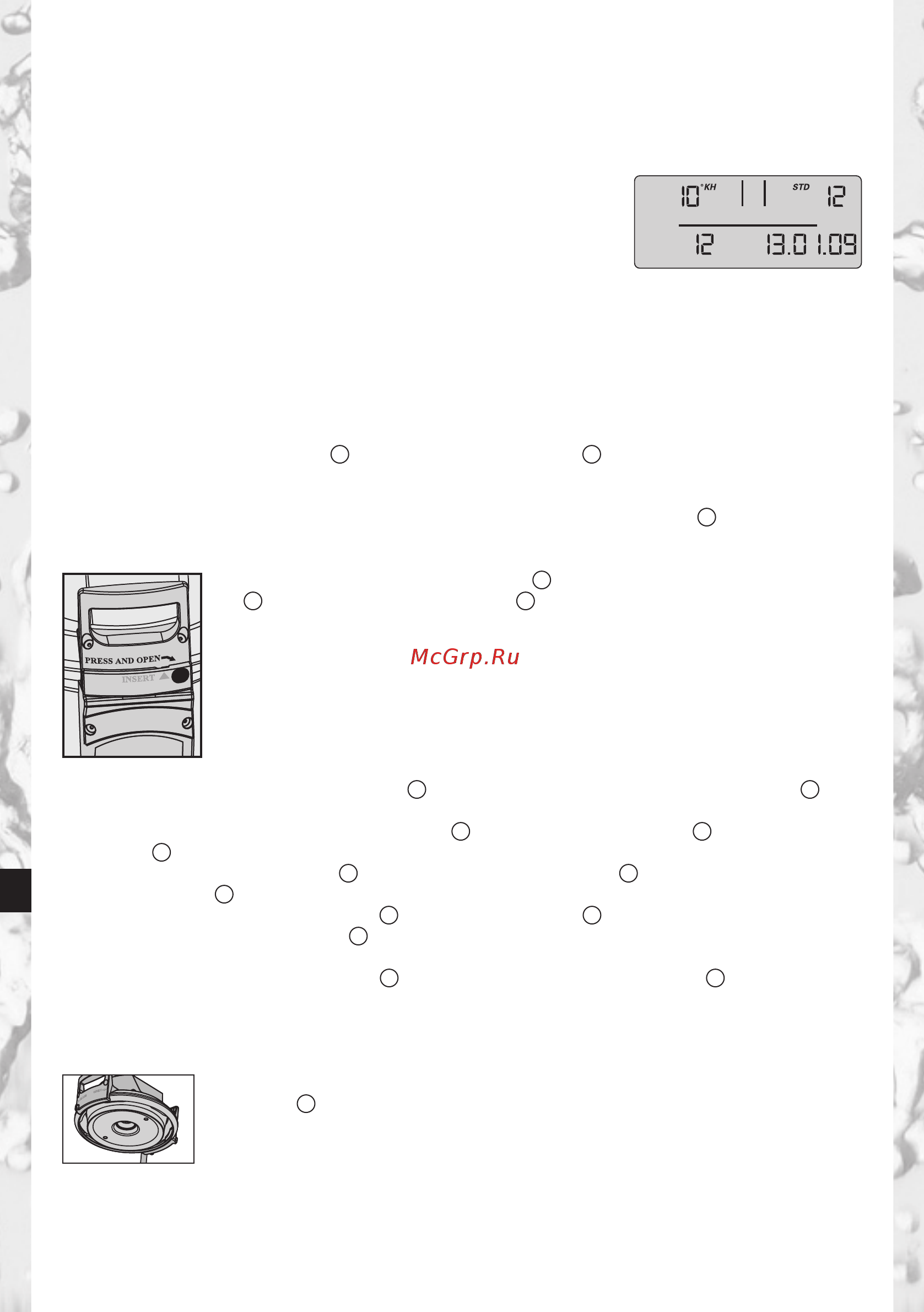 Brita PURITY 1200 Steam без дисплея Инструкция по эксплуатации онлайн [100/162] 275157