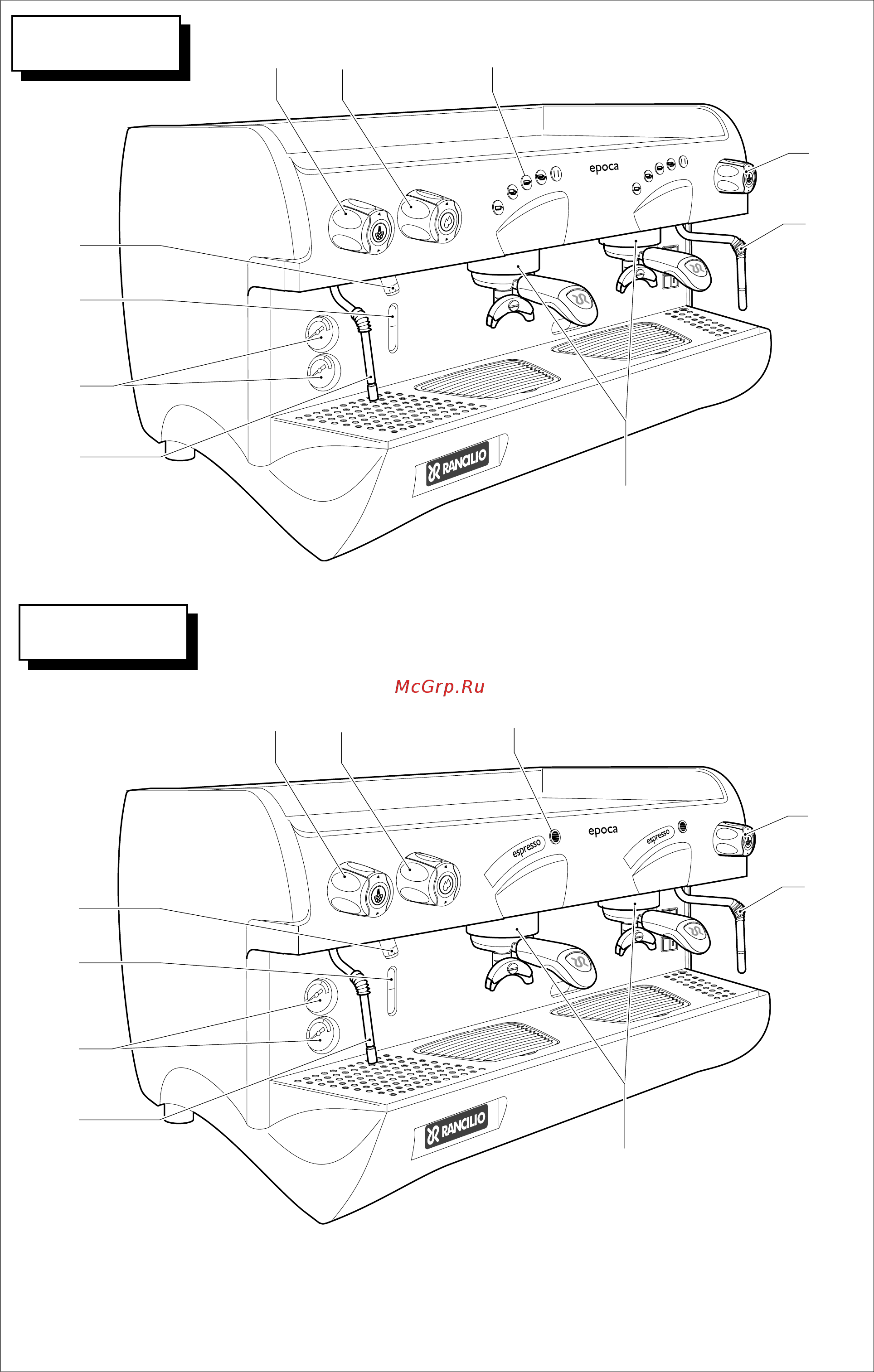 Rancilio EPOCA S 1 Gr [3/28] Модель e
