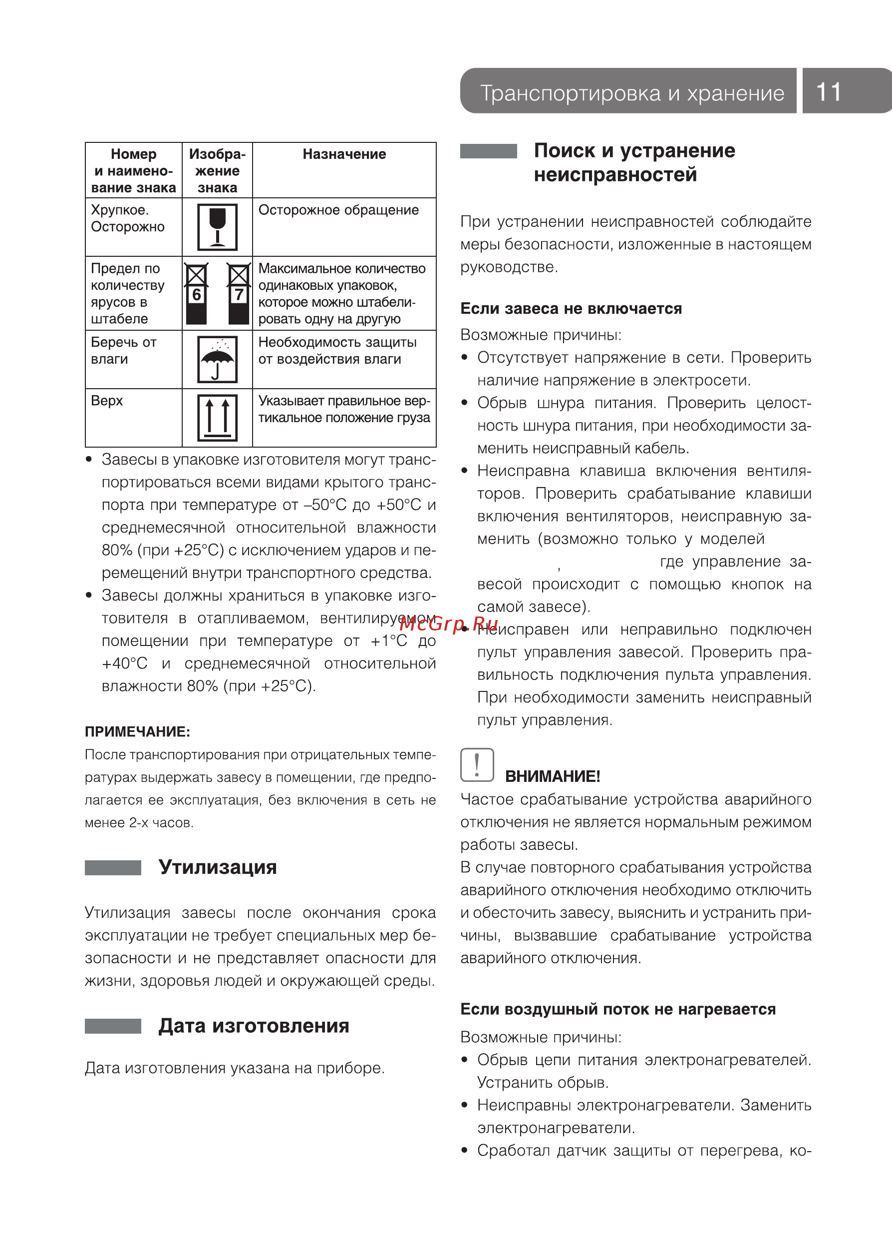 Neoclima TZ-2420t [11/24] Page 11