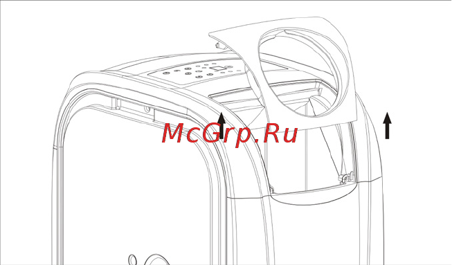 Rix RP-12HE [6/25] Установите упакованный кондиционер вертикально с учетом информации на коробке