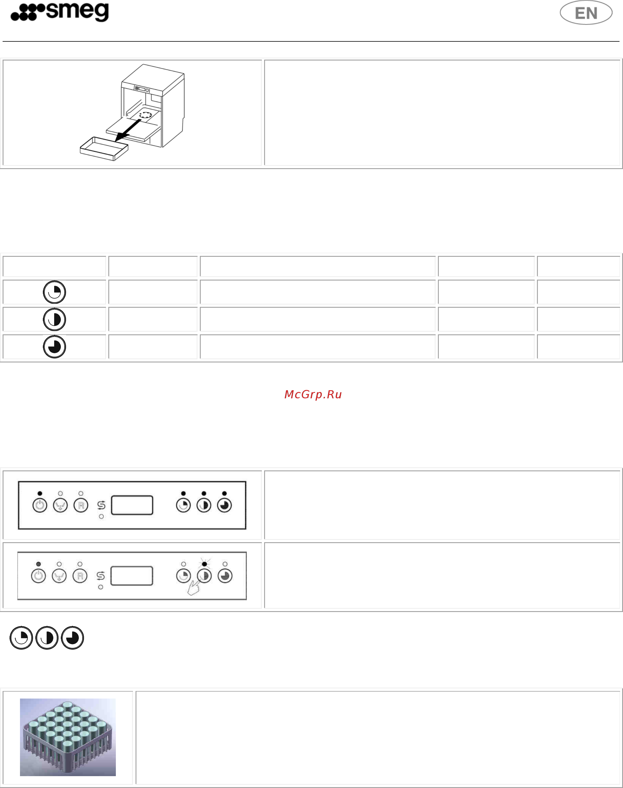 Smeg CW511MDA-2 [19/24] Choosing the program