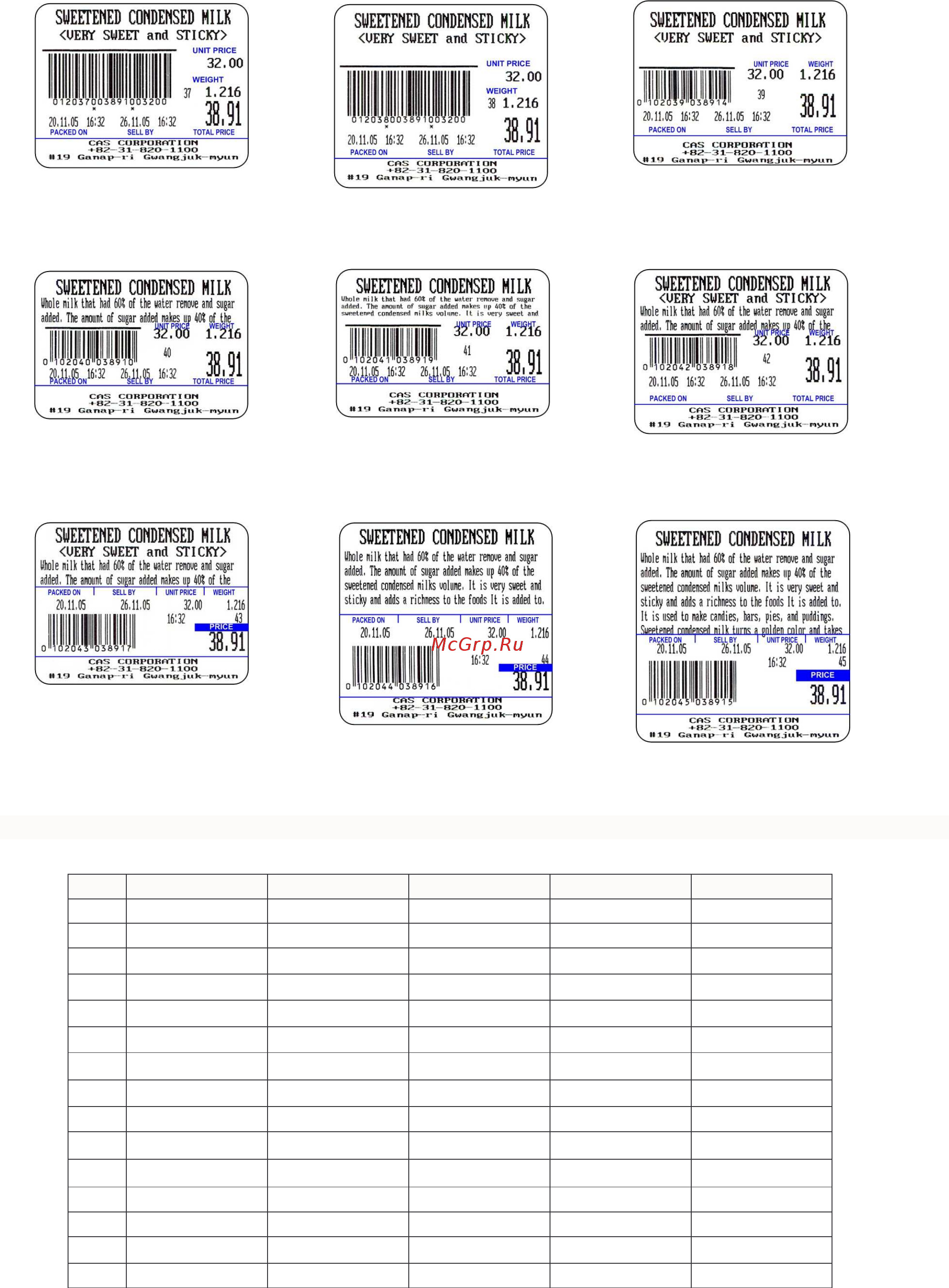 CAS CL5000D-15D TCP-IP Инструкция по эксплуатации онлайн [134/136] 277676