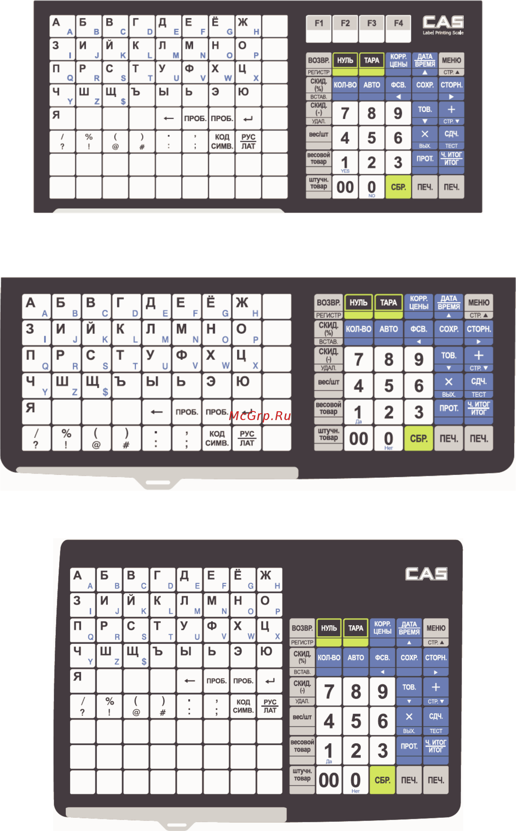 CAS CL3000_CL5000-D [14/136] Клавиатура