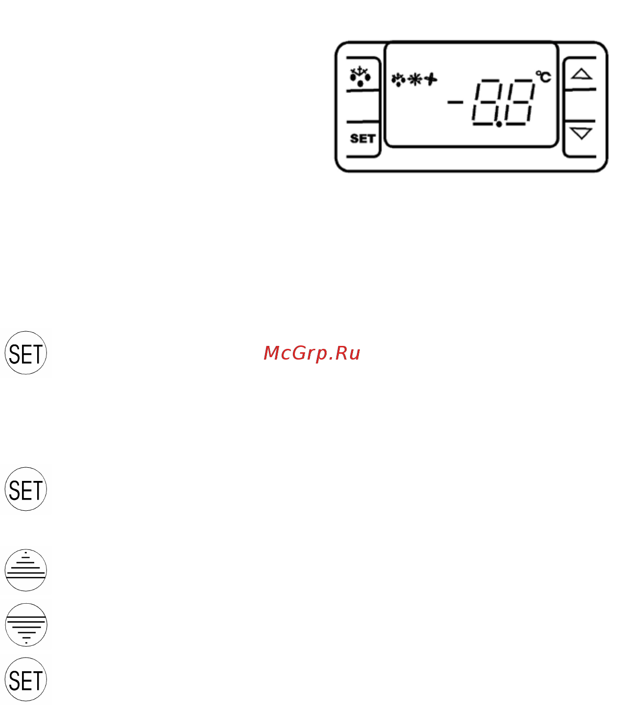TEFCOLD BA10UF [10/36] Termostaten