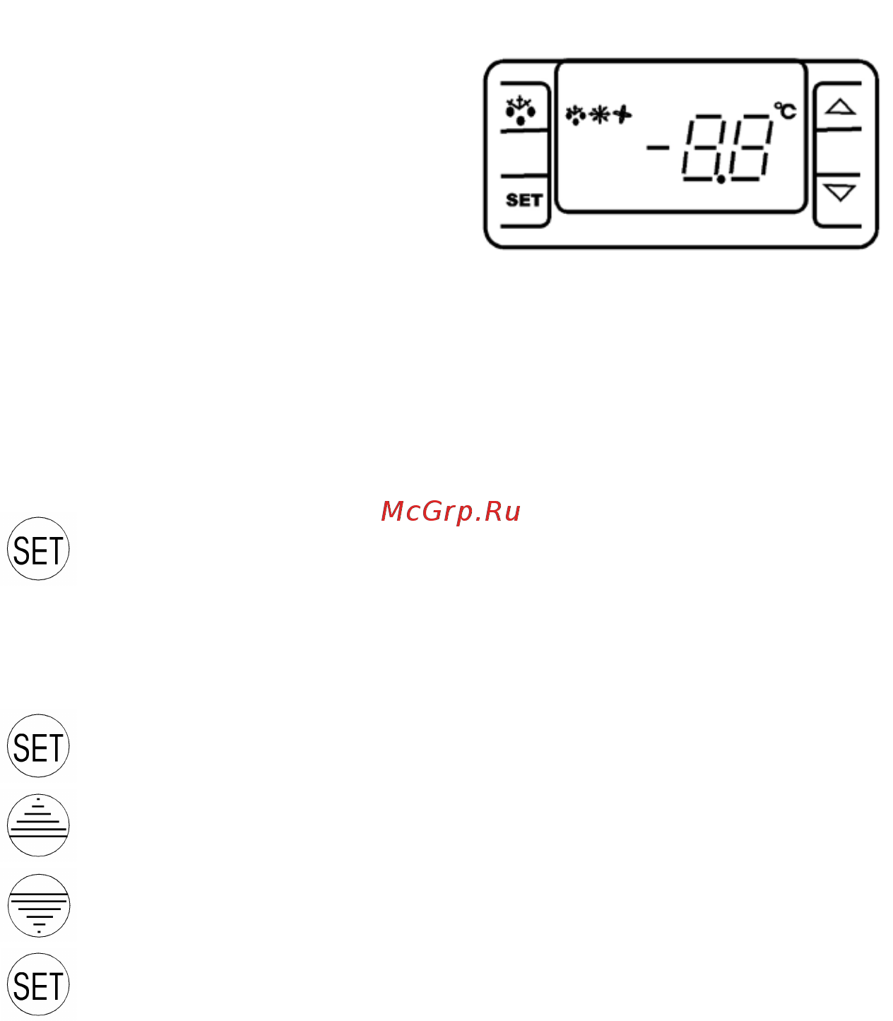 TEFCOLD BA10UF [7/36] Termostaten