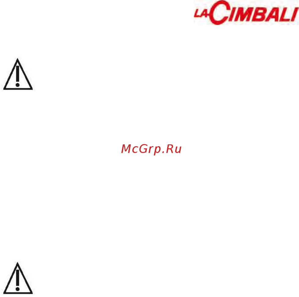 La Cimbali M100 HD DT2 [7/31] Проверка подключения