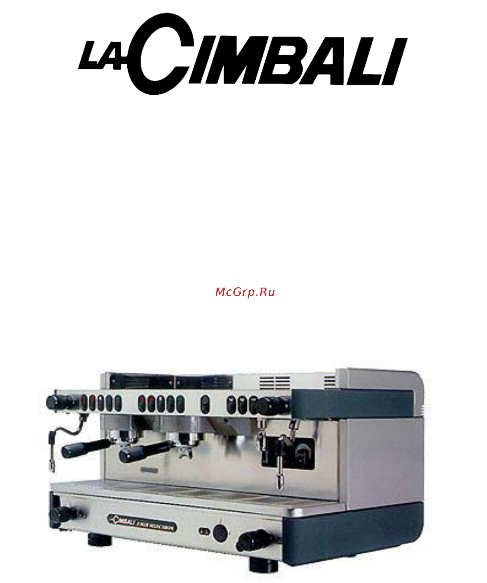 La Cimbali M29 Selectron DT/2 Инструкция по эксплуатации онлайн