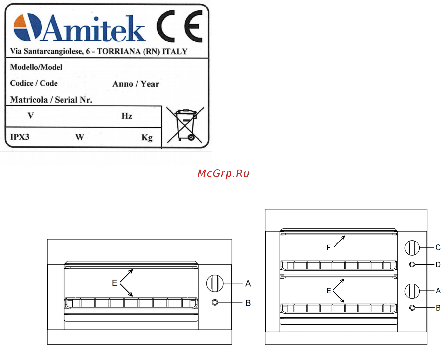 Amitek TS3 Инструкция по эксплуатации онлайн [3/8] 276278