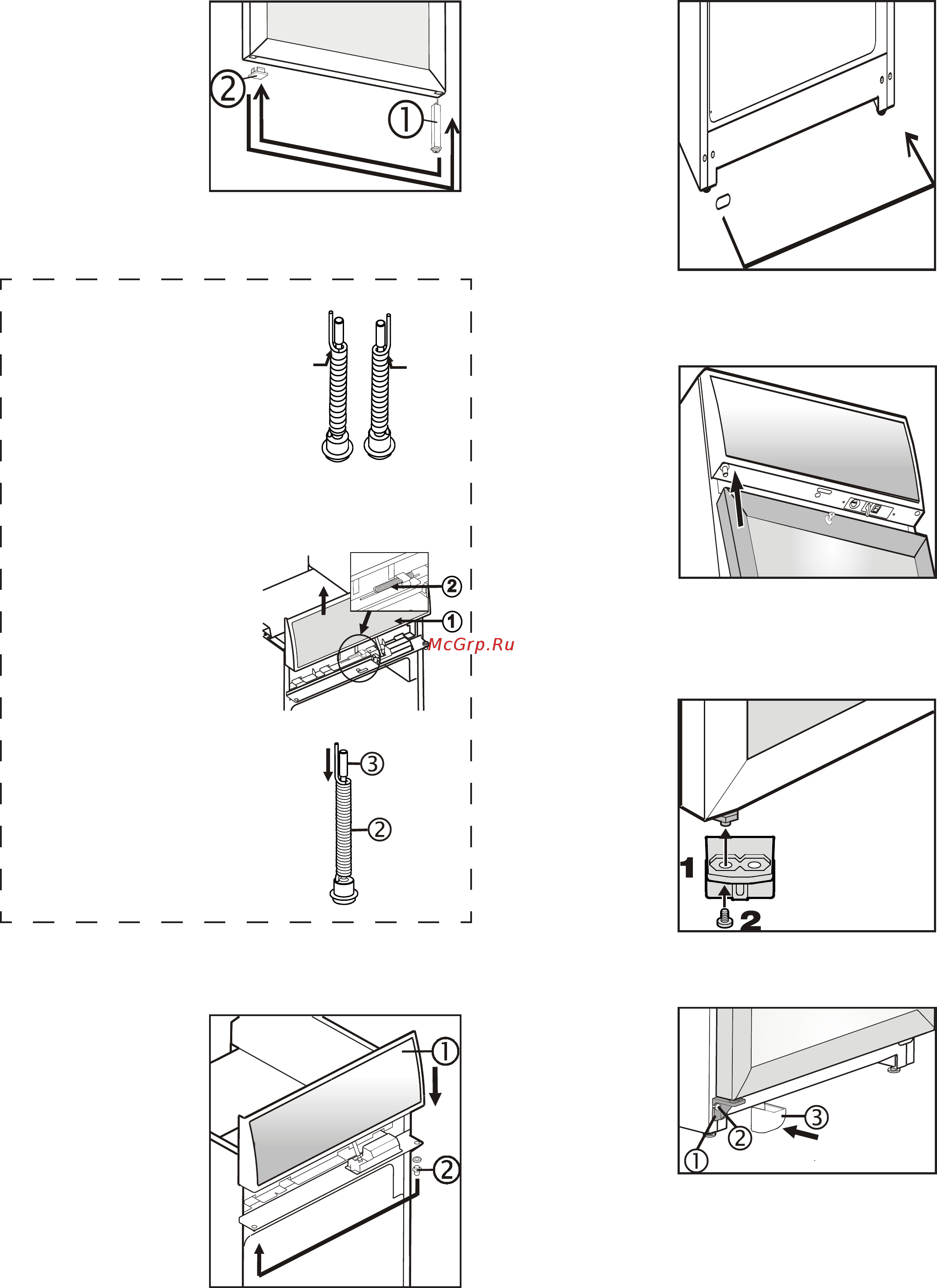 Liebherr BCDv 4313 [5/5] Changing the spring