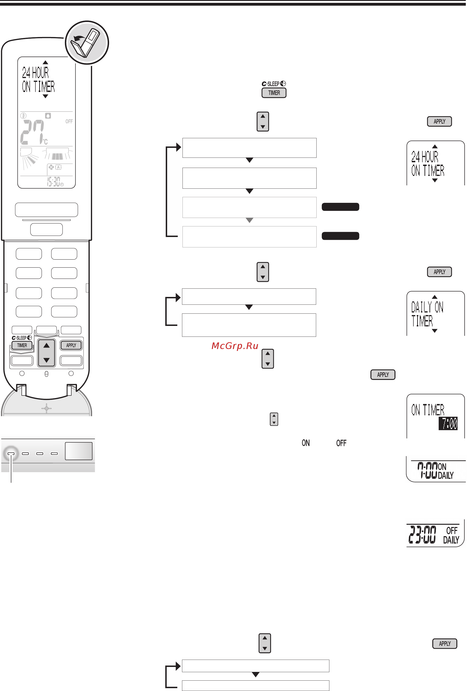 Daikin FTXZ35N/RXZ35N 104300 [18/48] Для использования таймера